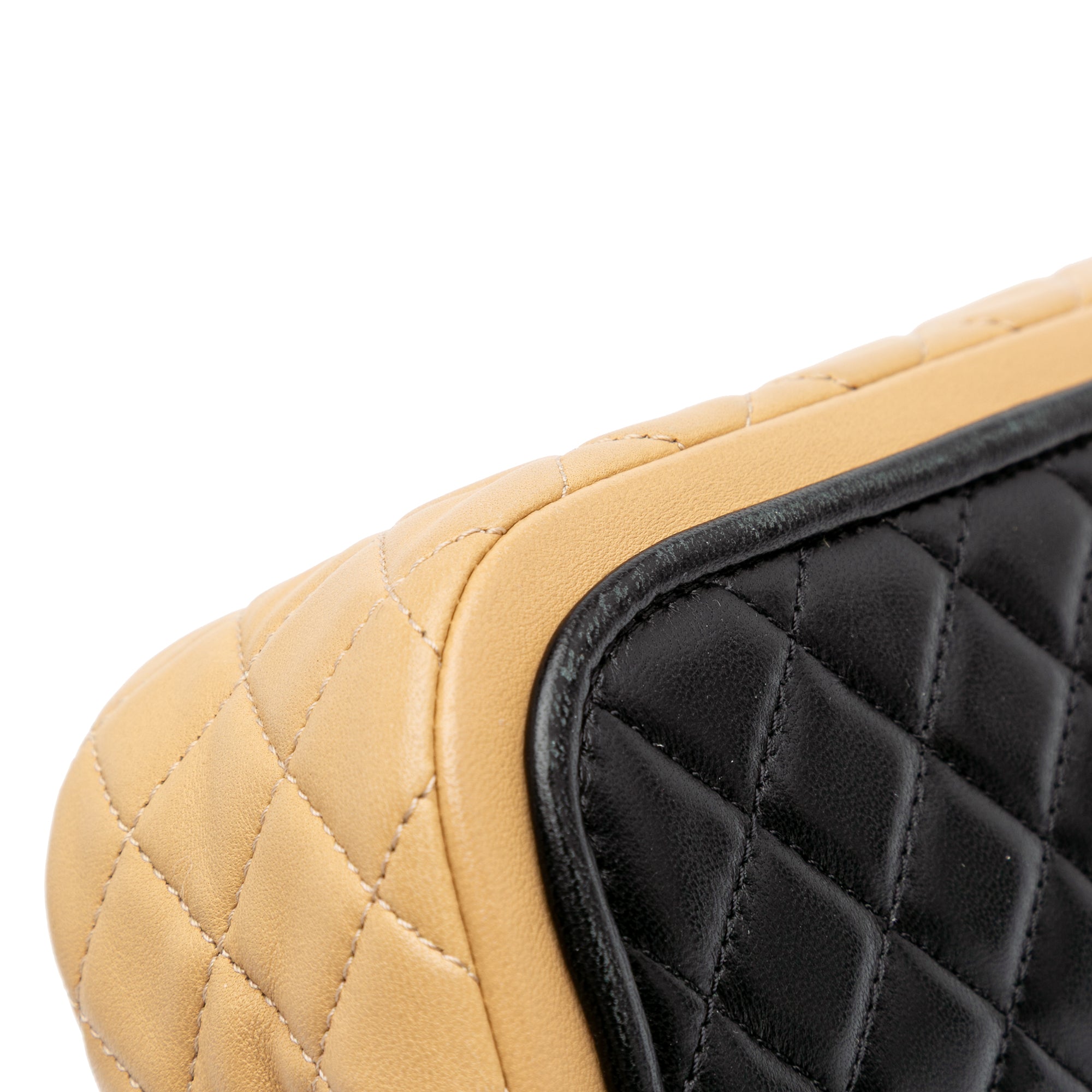 Chanel Medium Classic Bicolor Lambskin Twist Flap - image 7