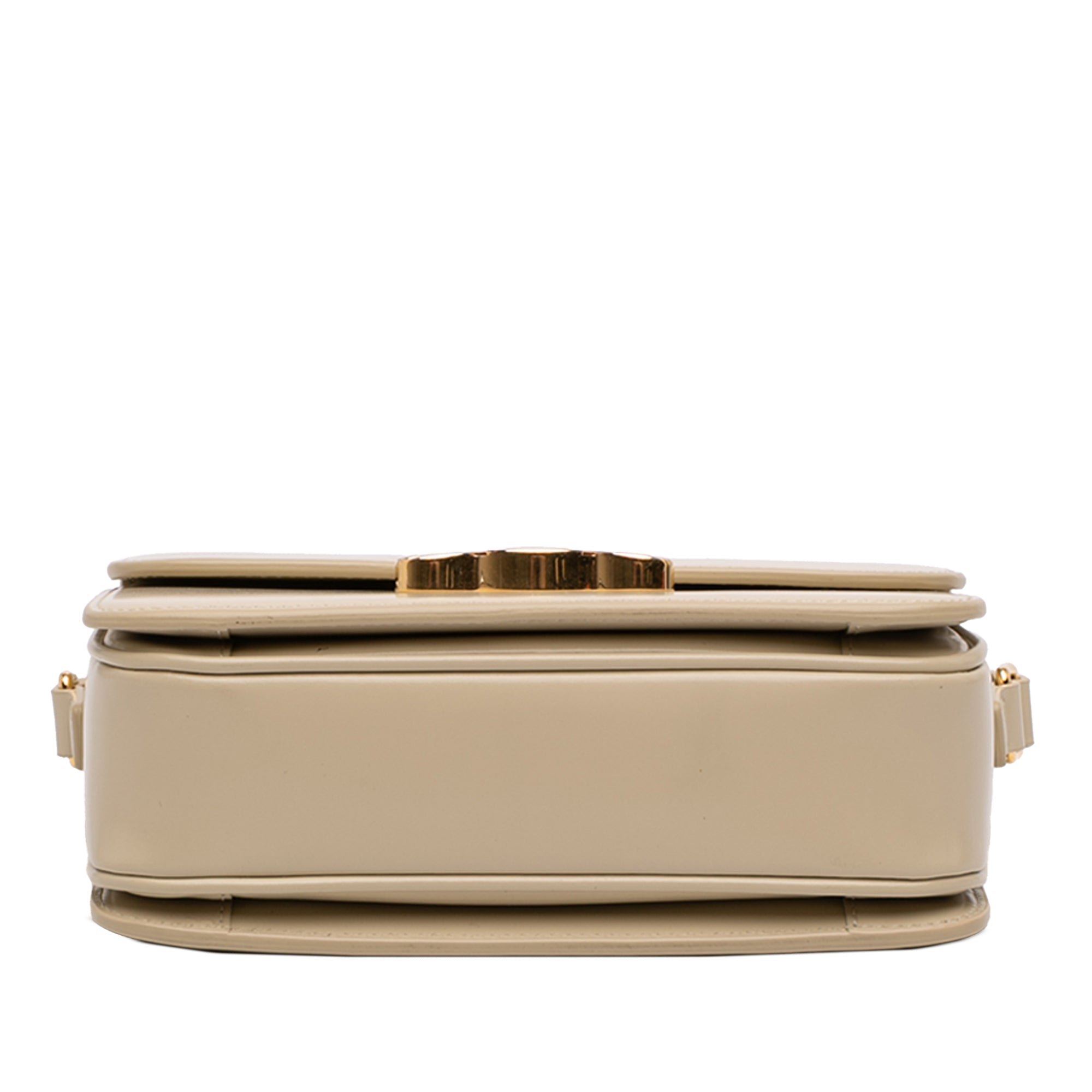 Celine Teen Shiny Calfskin Triomphe Crossbody - image 3