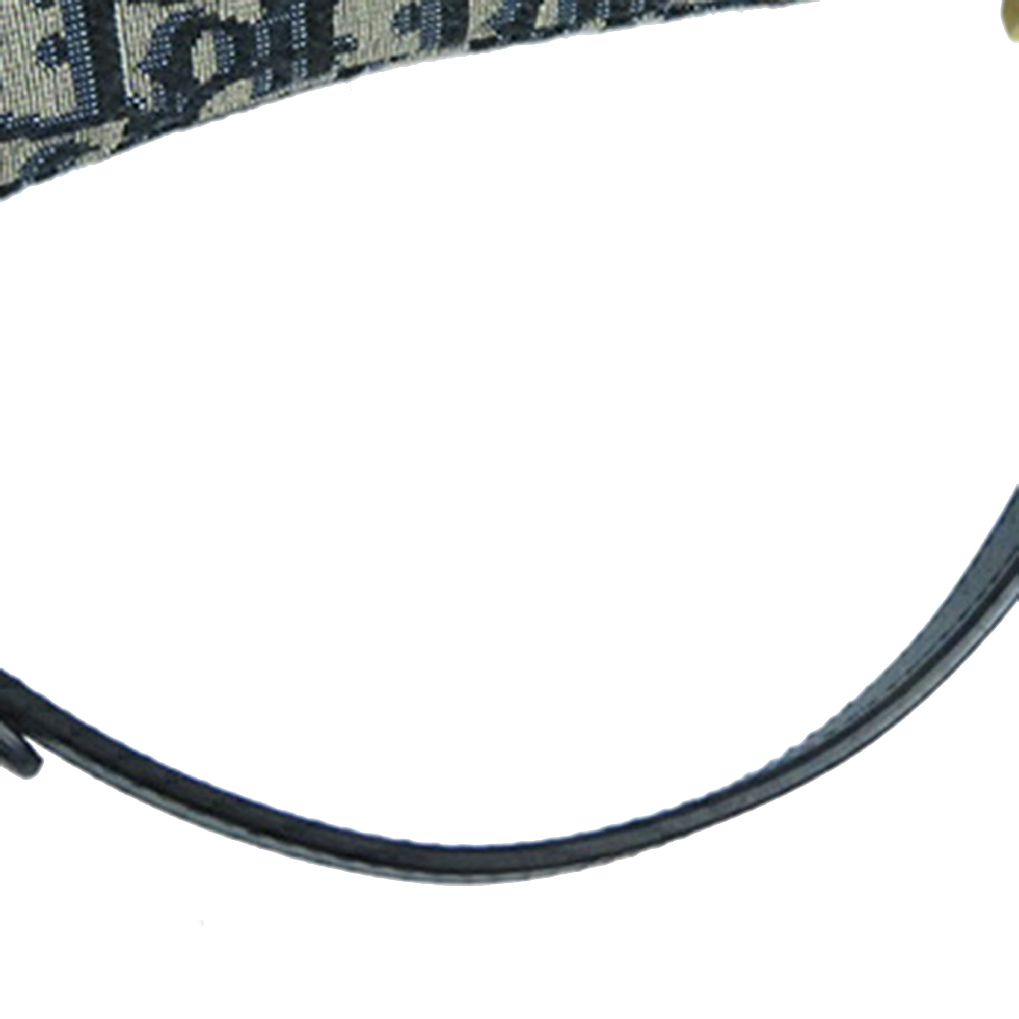 Dior Mini Oblique Canvas Saddle Bag - image 10