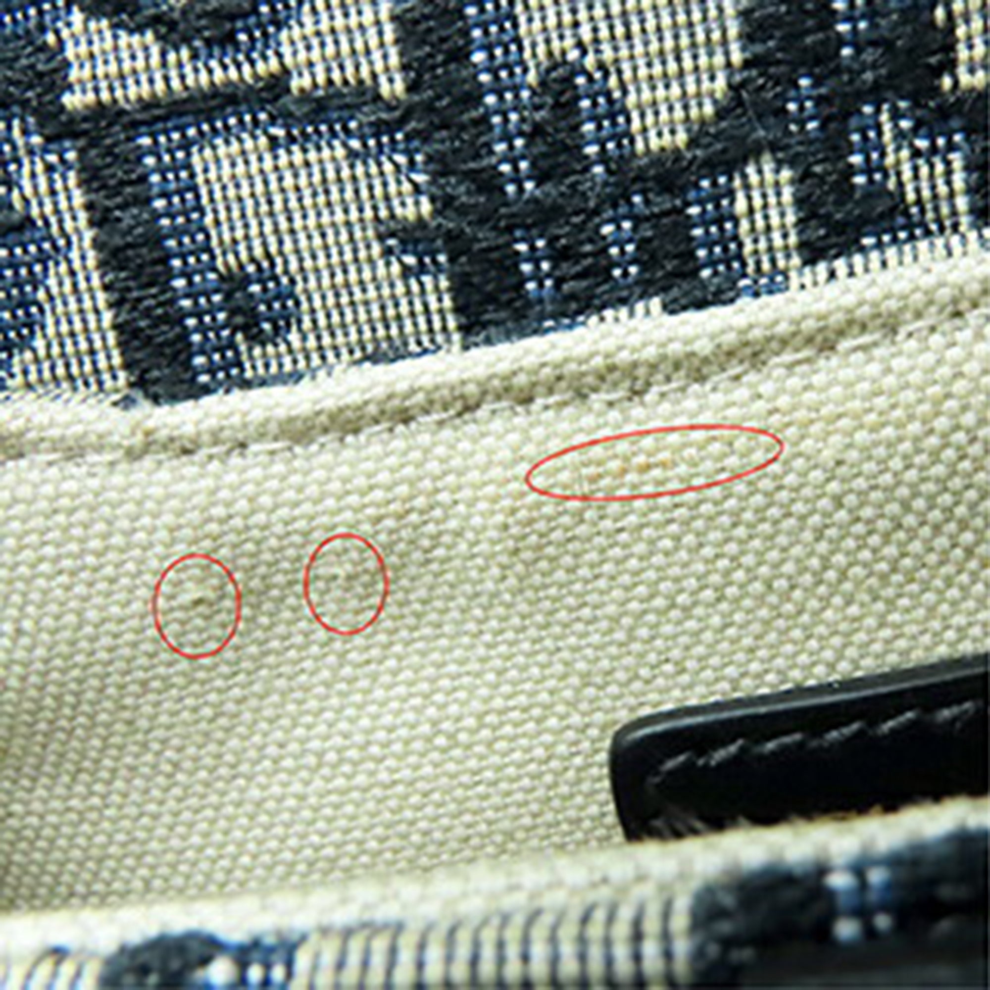 Dior Mini Oblique Canvas Saddle Bag - image 6