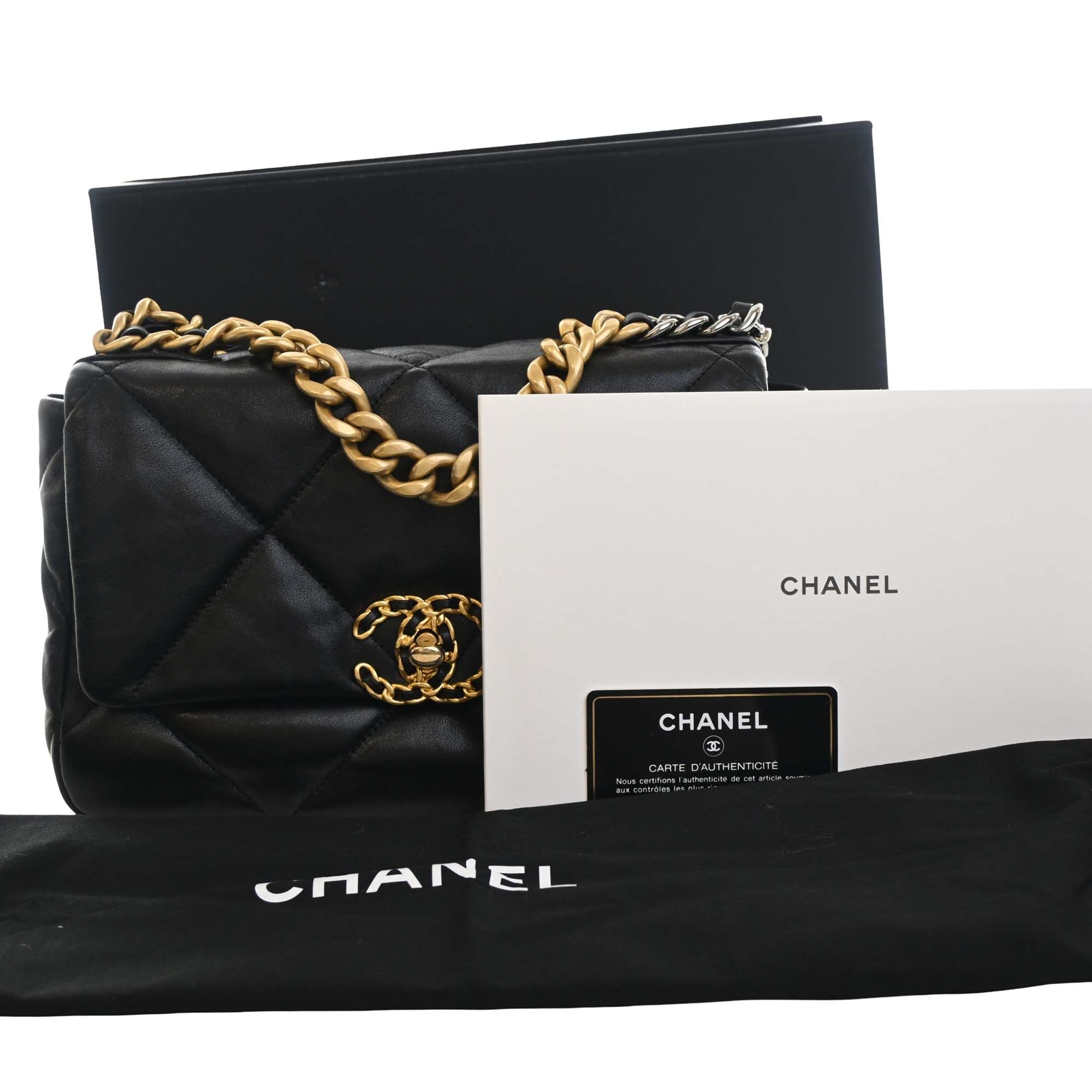 Chanel Medium Lambskin 19 Flap - image 14