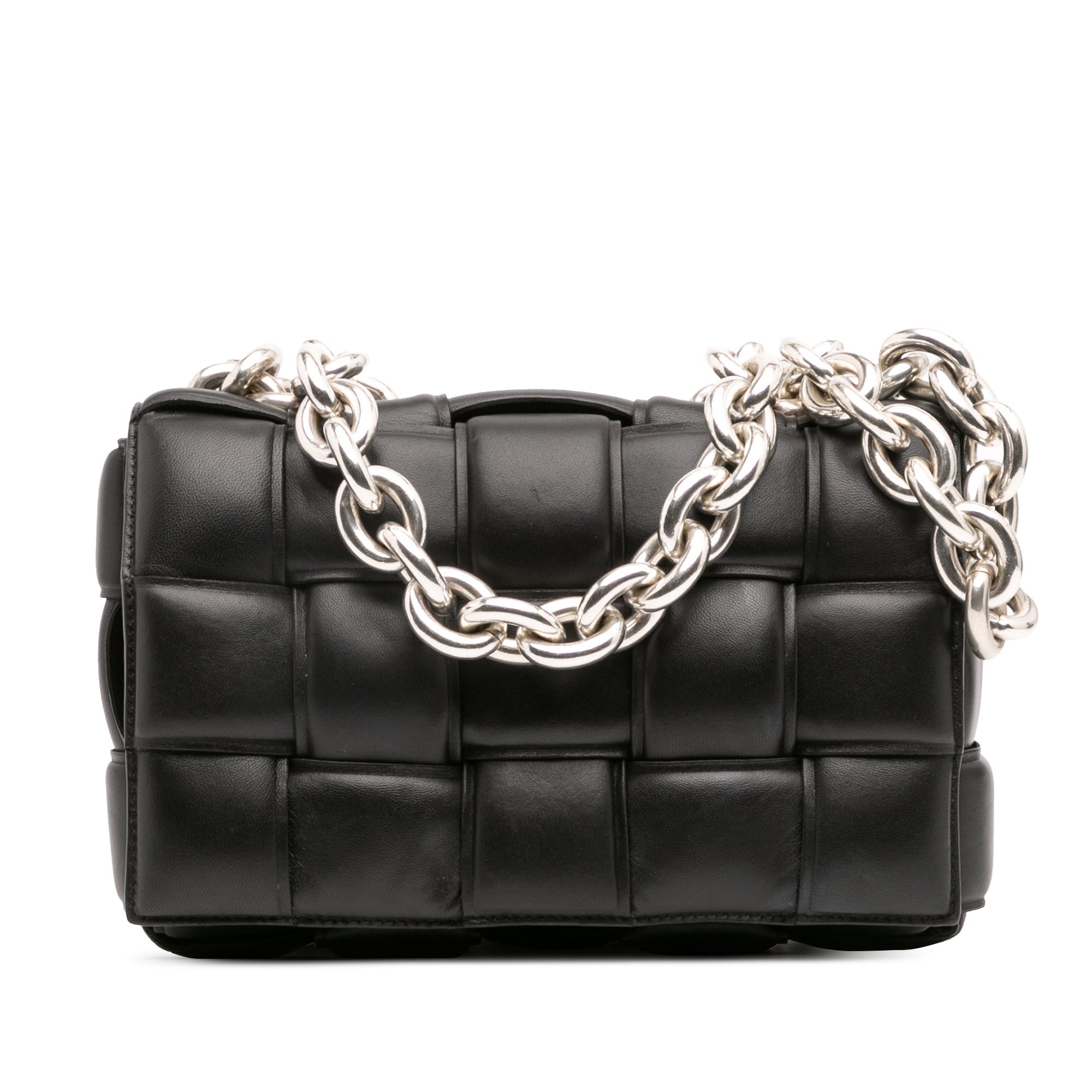 Bottega Veneta Nappa Intrecciato Padded Chain Cassette Satchel - image 1