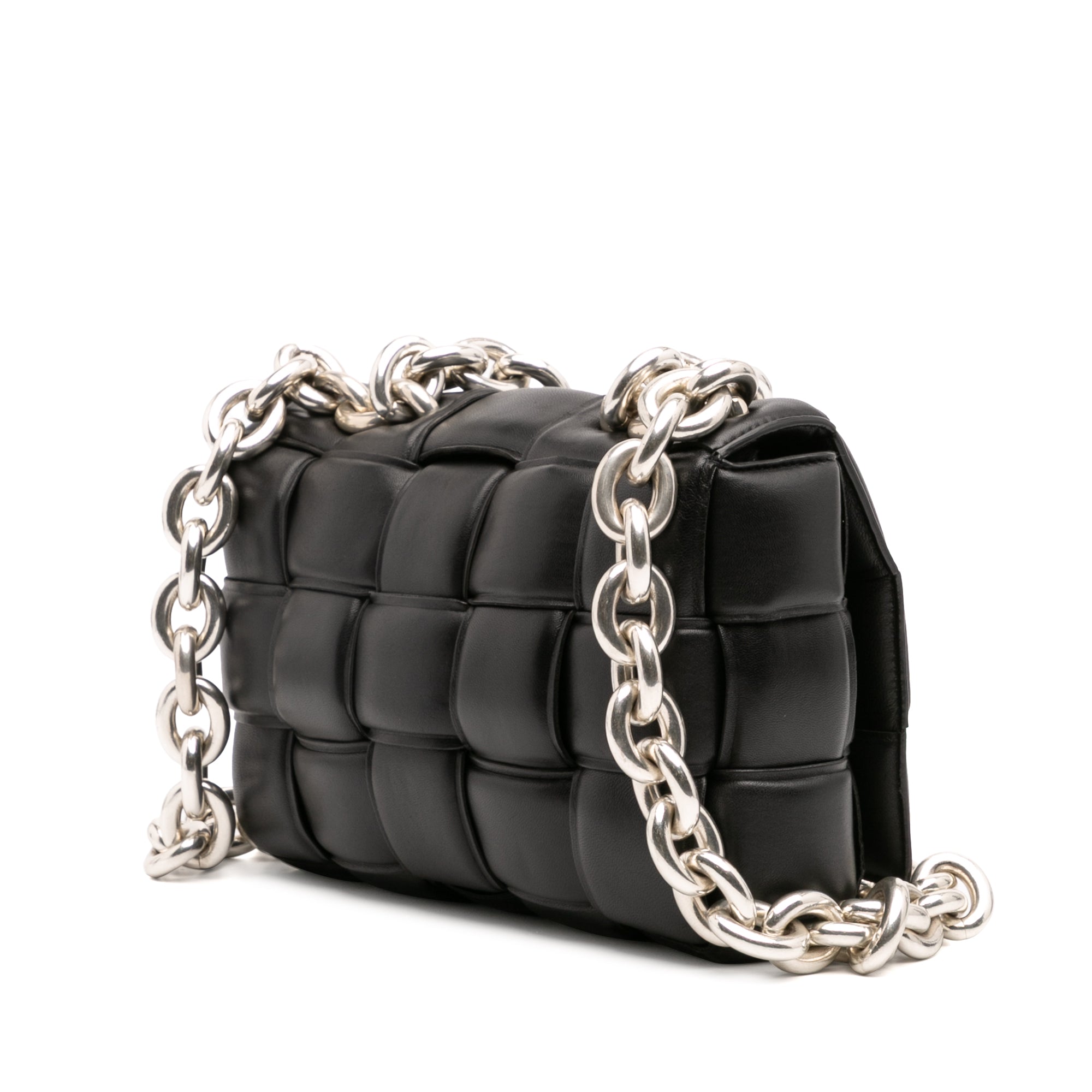 Bottega Veneta Nappa Intrecciato Padded Chain Cassette Satchel - image 2