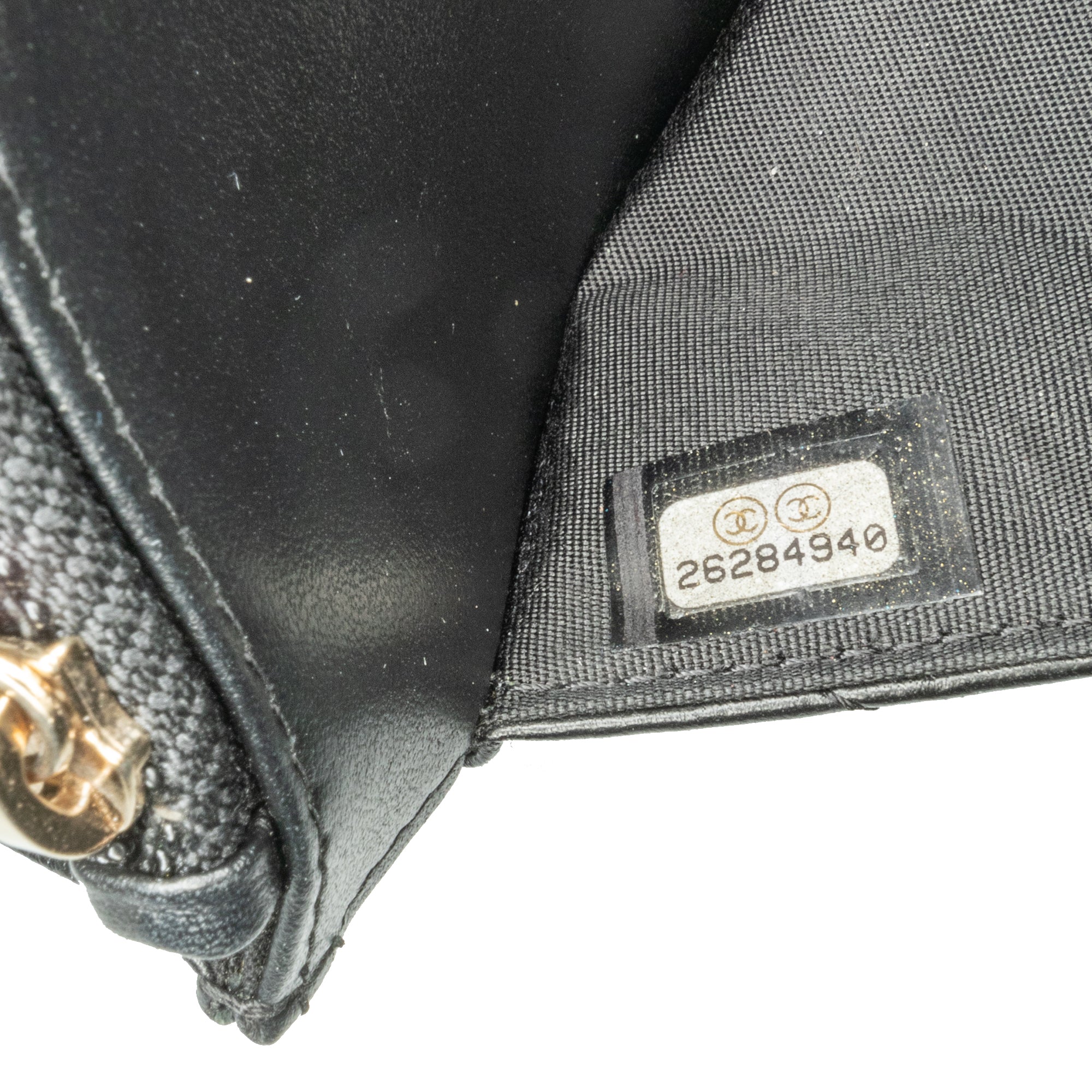 Chanel Chevron Lambskin Button Wallet On Chain - image 6