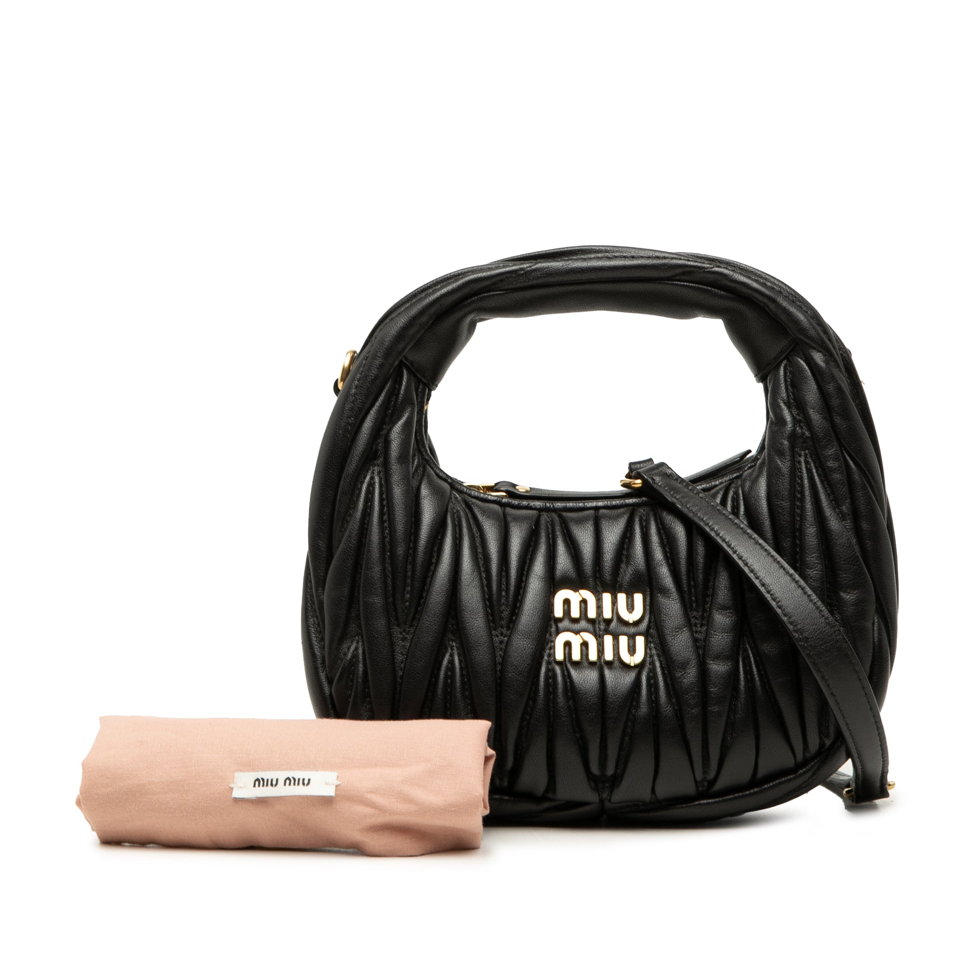 Miu Miu Mini Matelasse Nappa Wander Bag - image 8