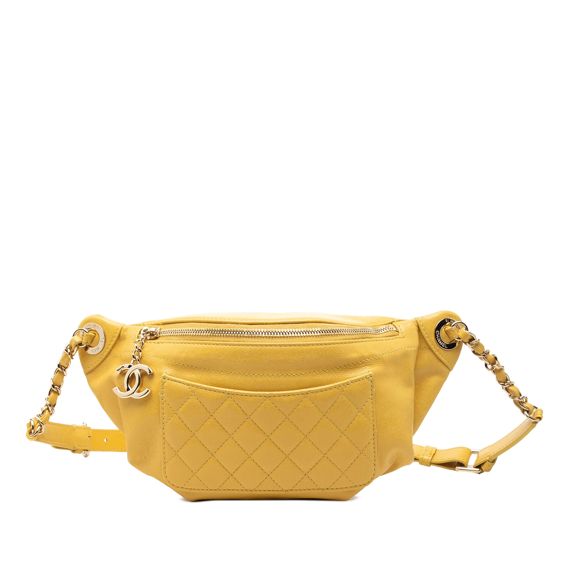 Chanel Quilted Lambskin Classic Bi Waist Bag - image 1