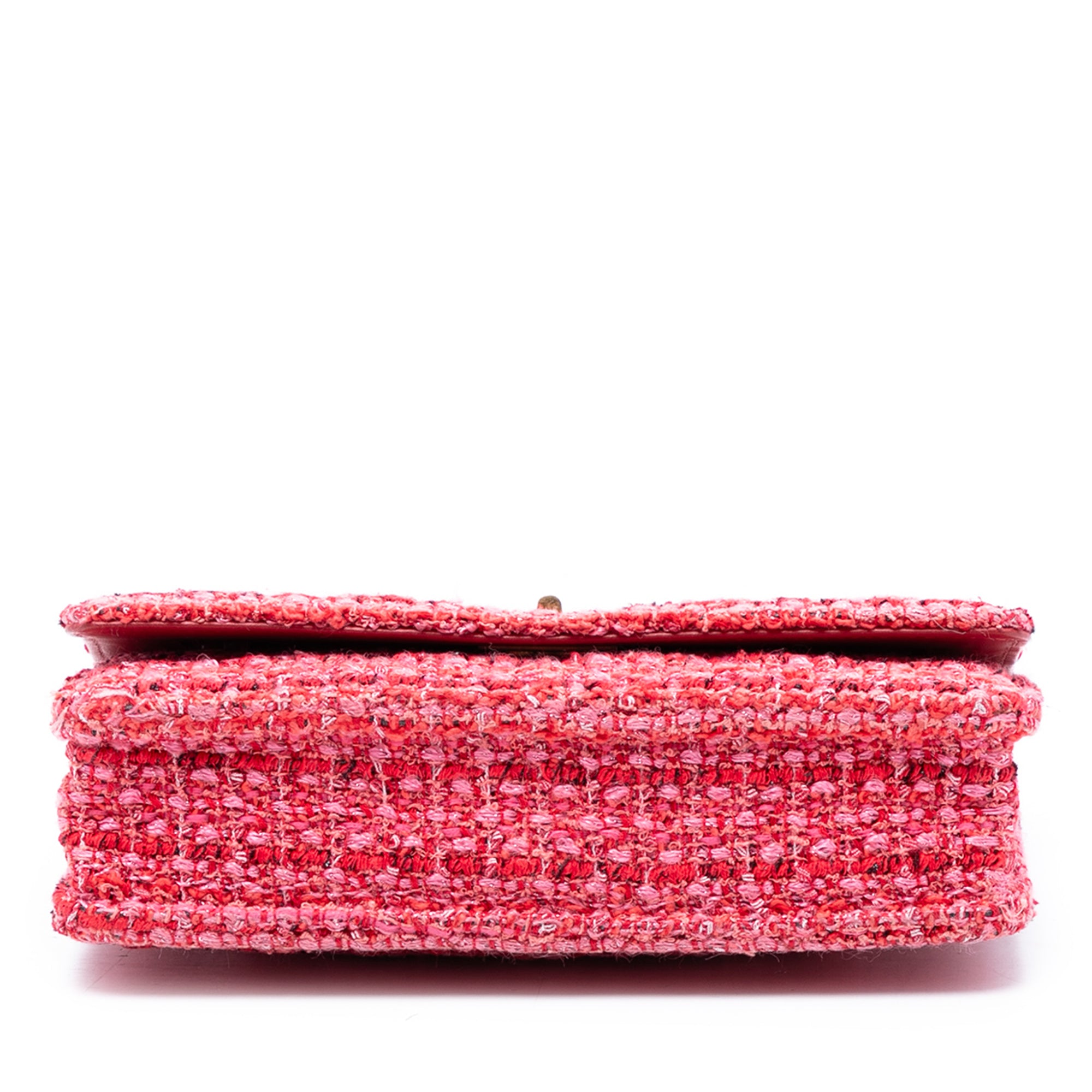 Chanel Quilted Tweed Reissue 2.55 Wallet On Chain - image 3