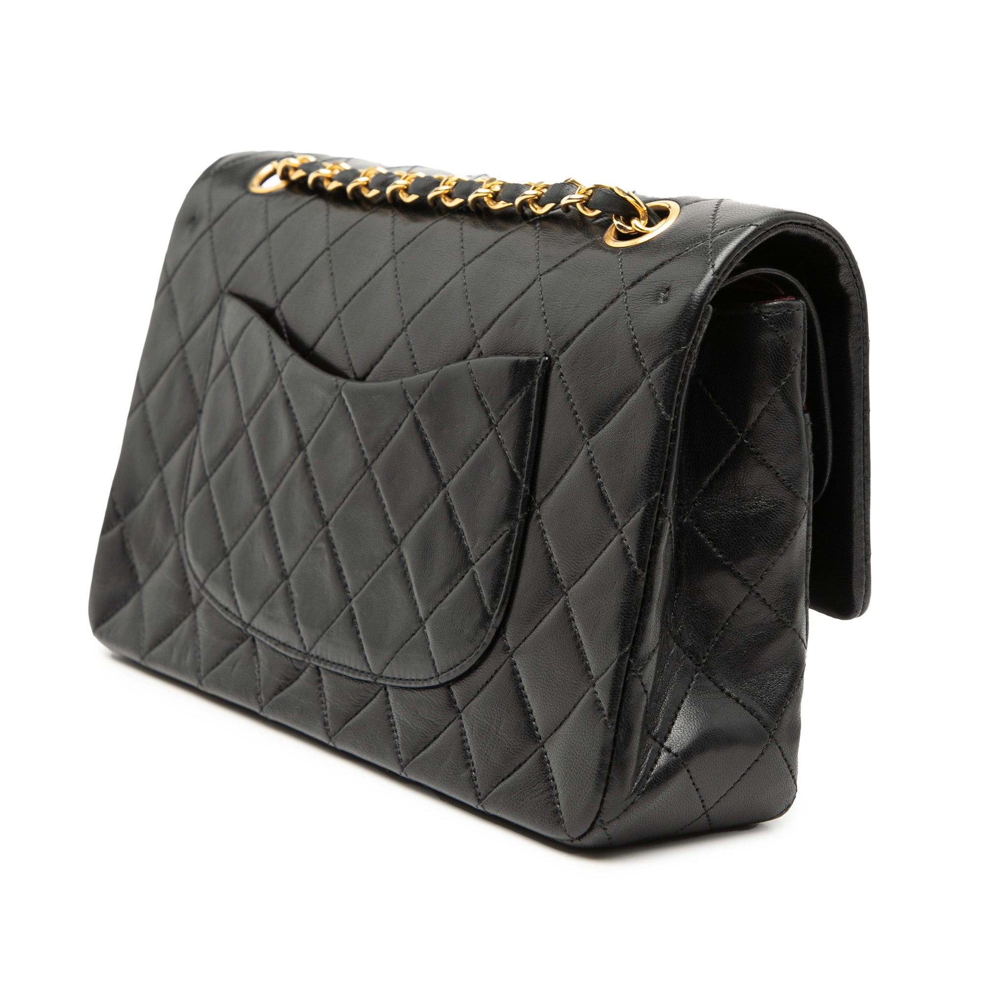 Chanel Medium Classic Lambskin Double Flap - image 2