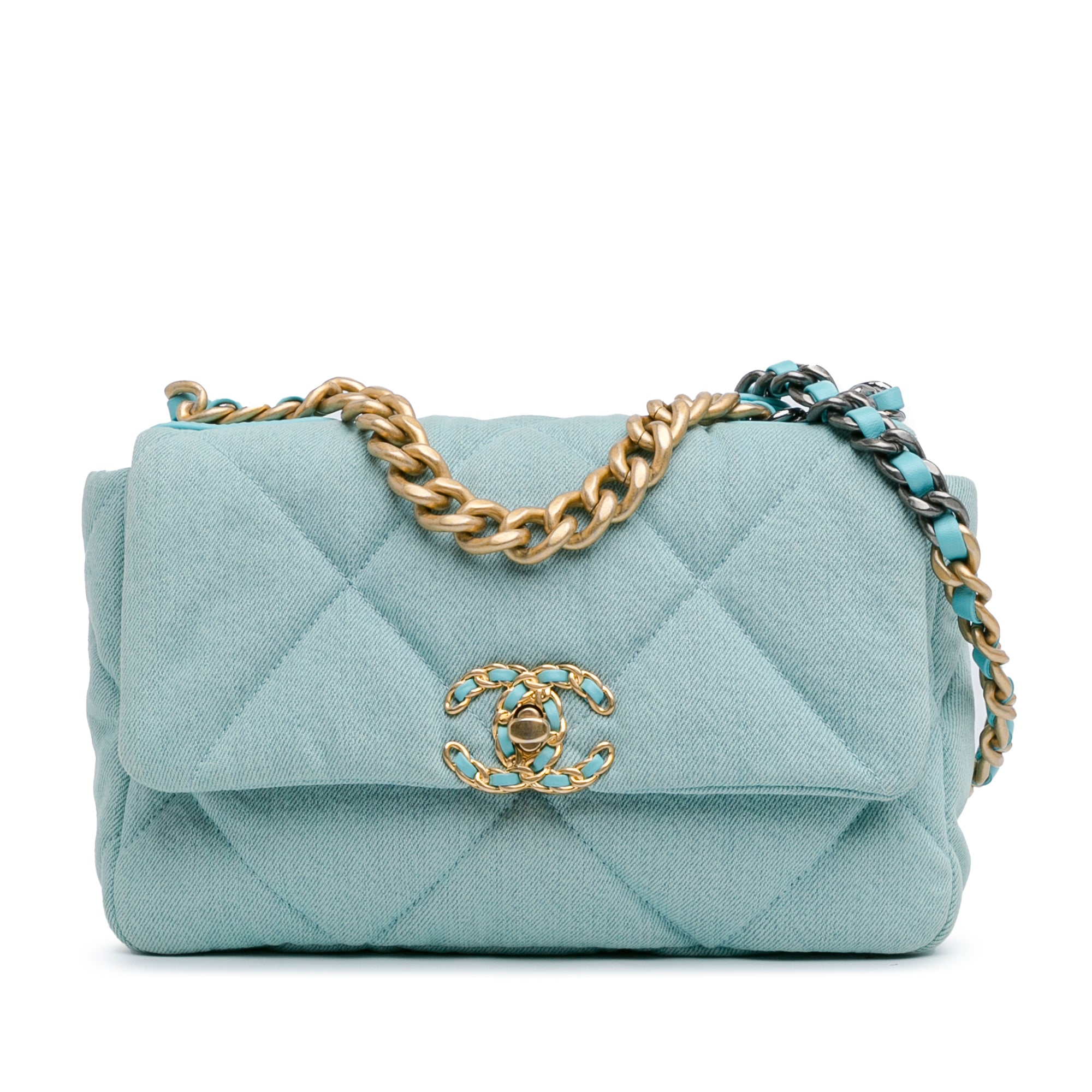 Chanel Medium Denim 19 Flap - image 1