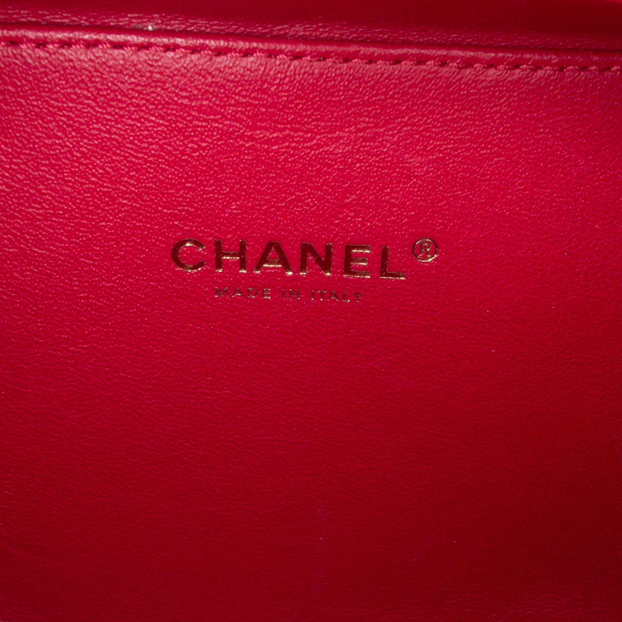 Chanel Small Caviar Filigree Vanity Case - image 5