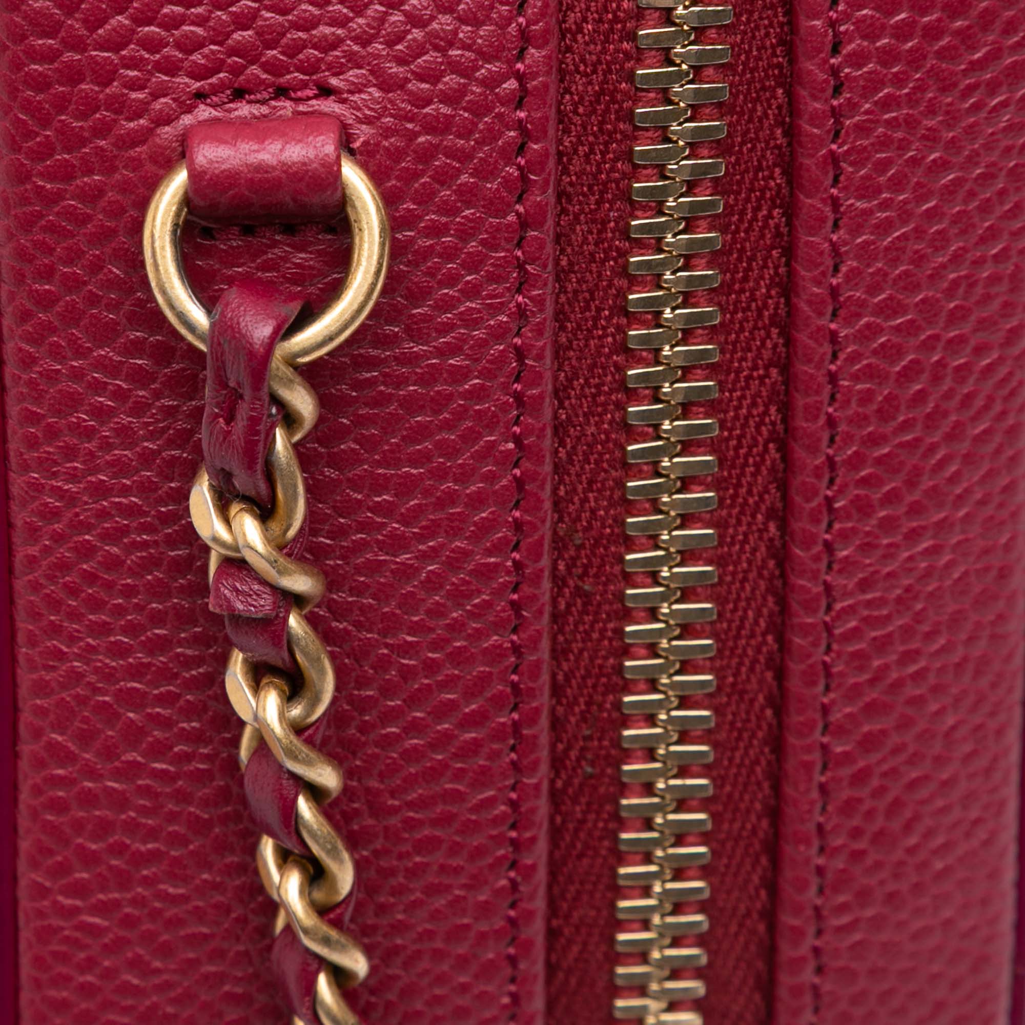 Chanel Small Caviar Filigree Vanity Case - image 8