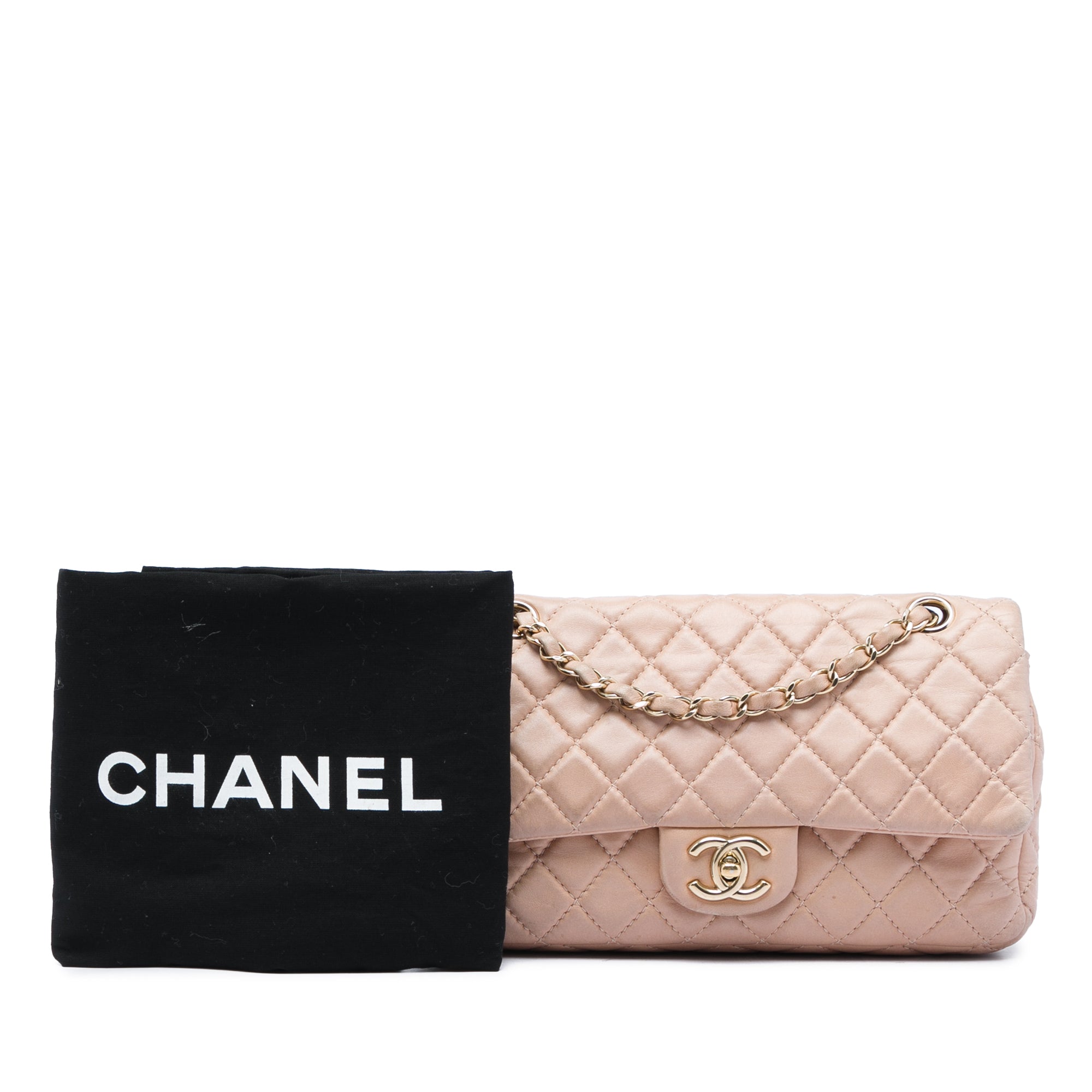 Chanel Medium Classic Lambskin Double Flap - image 6