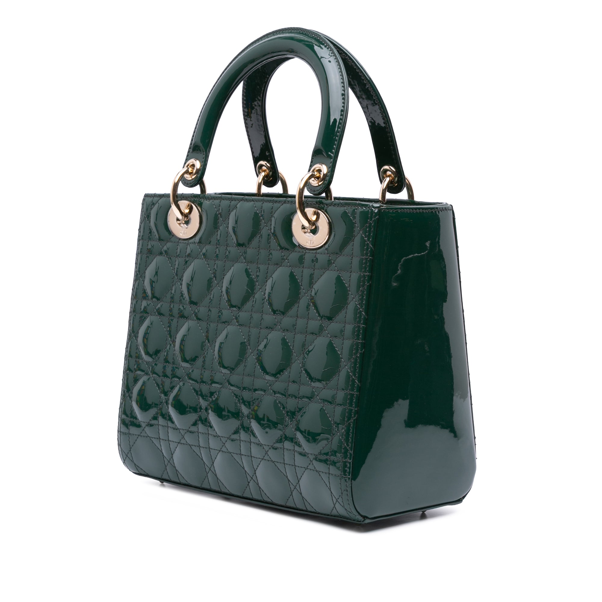 Dior Medium Patent Cannage Lady Dior - image 2
