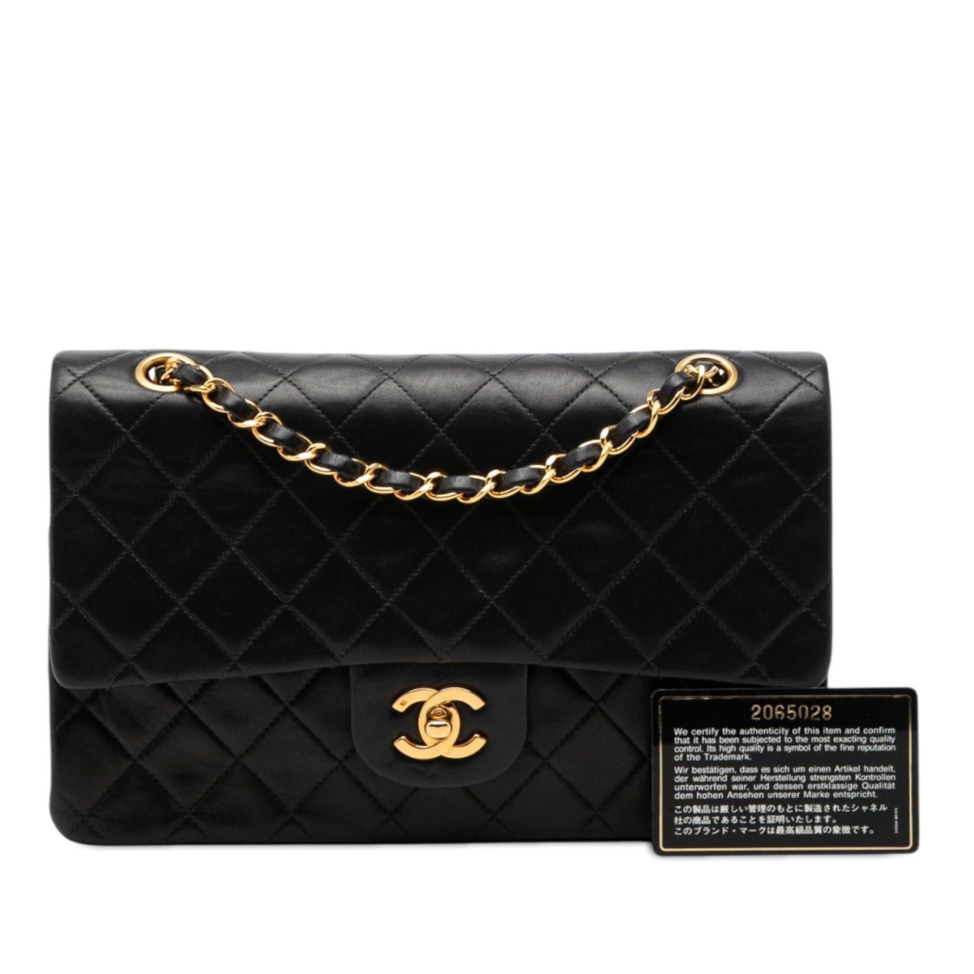 Chanel Medium Classic Lambskin Double Flap - image 8