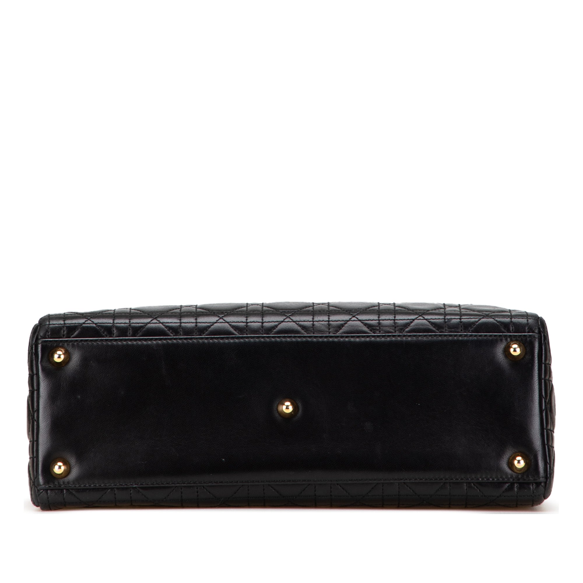 Dior Large Lambskin Cannage Lady Dior - image 3