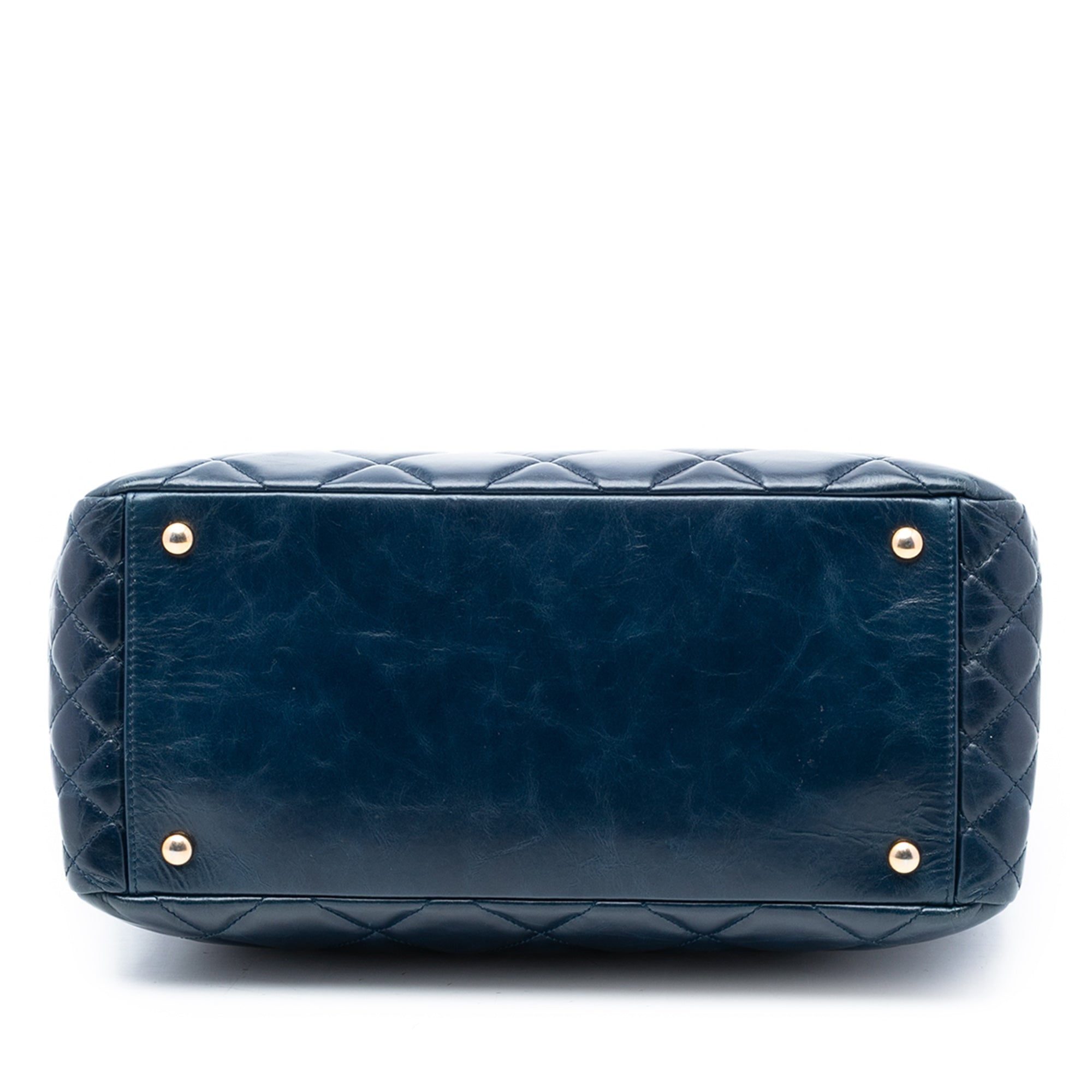 Chanel Medium Quilted Glazed Calfskin Daily Walk Double Zip Shoulder Bag - image 3