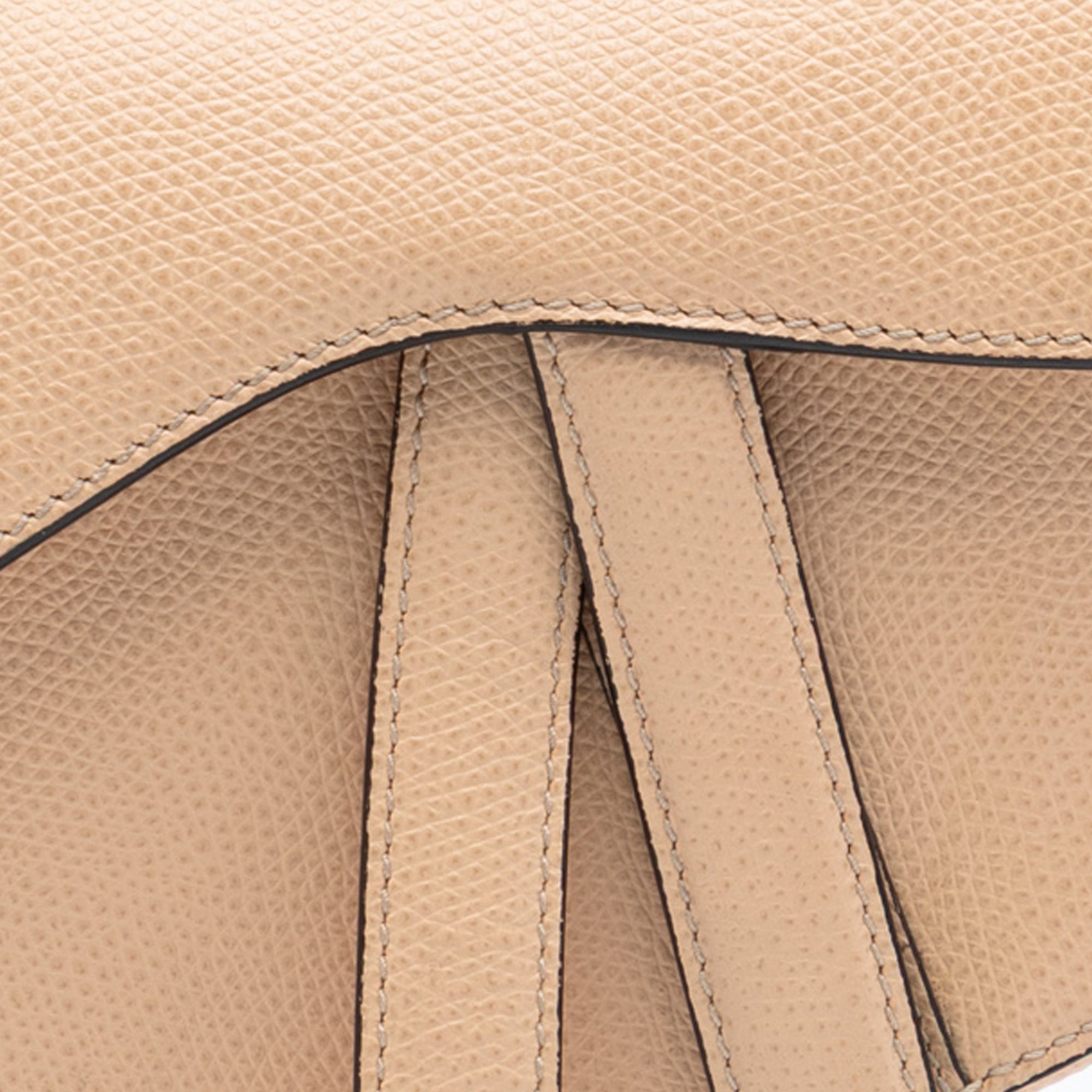 Dior Mini Grained Calfskin Saddle Bag - image 7