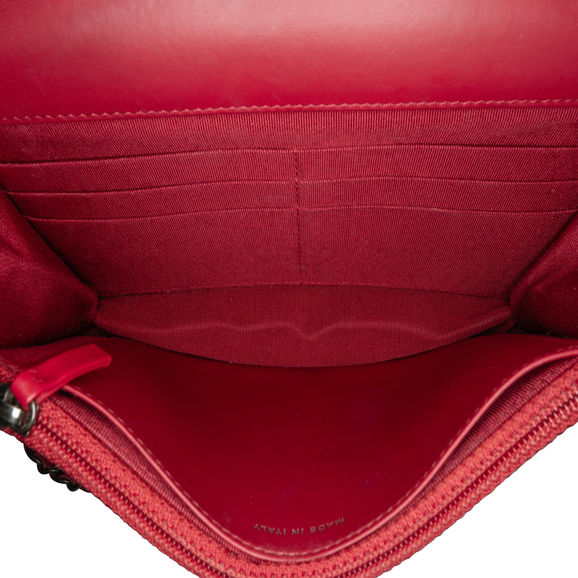 Chanel Paris Dallas CC Quilted Patent Goatskin Wallet on Chain - image 5