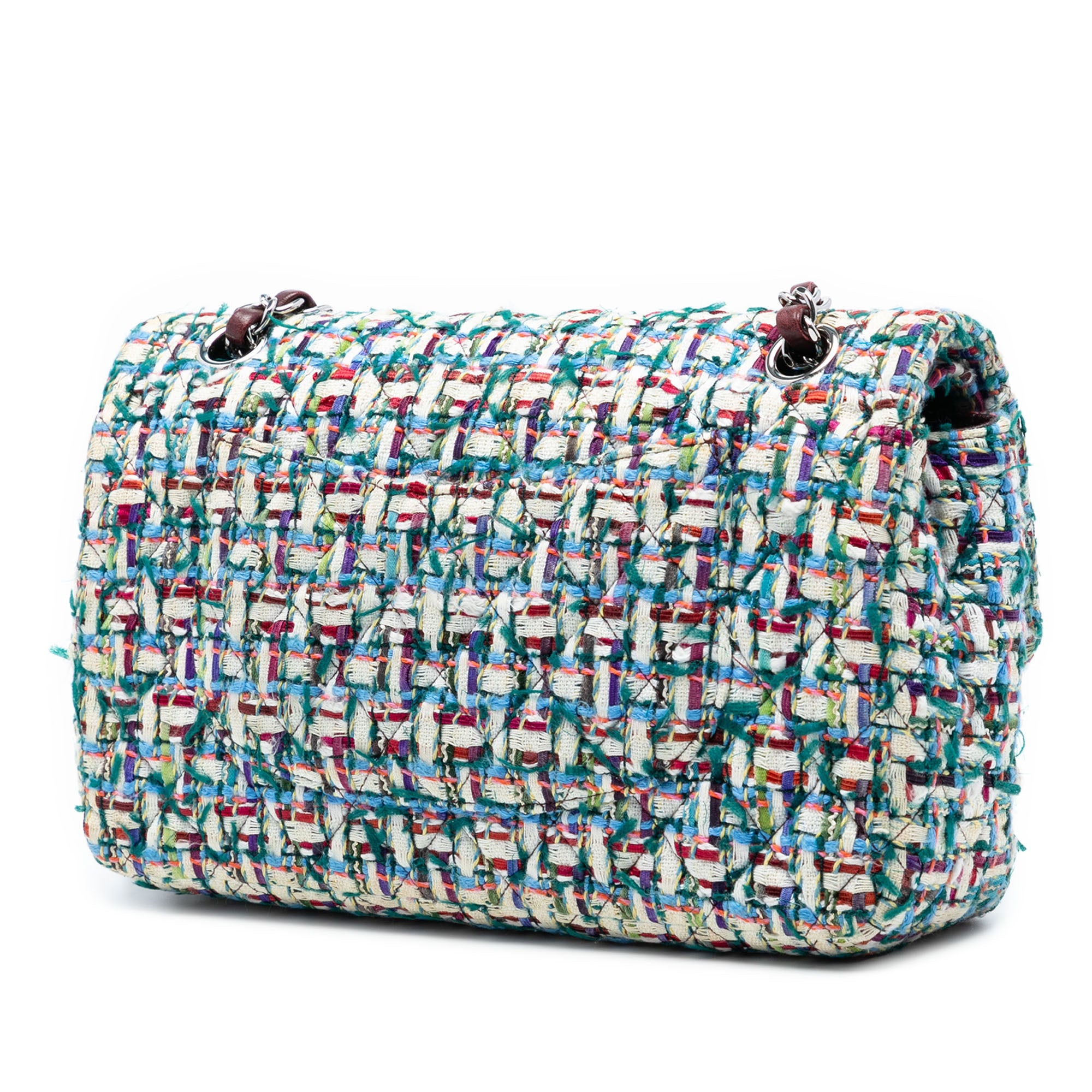 Chanel Medium Classic Tweed Double Flap - image 2