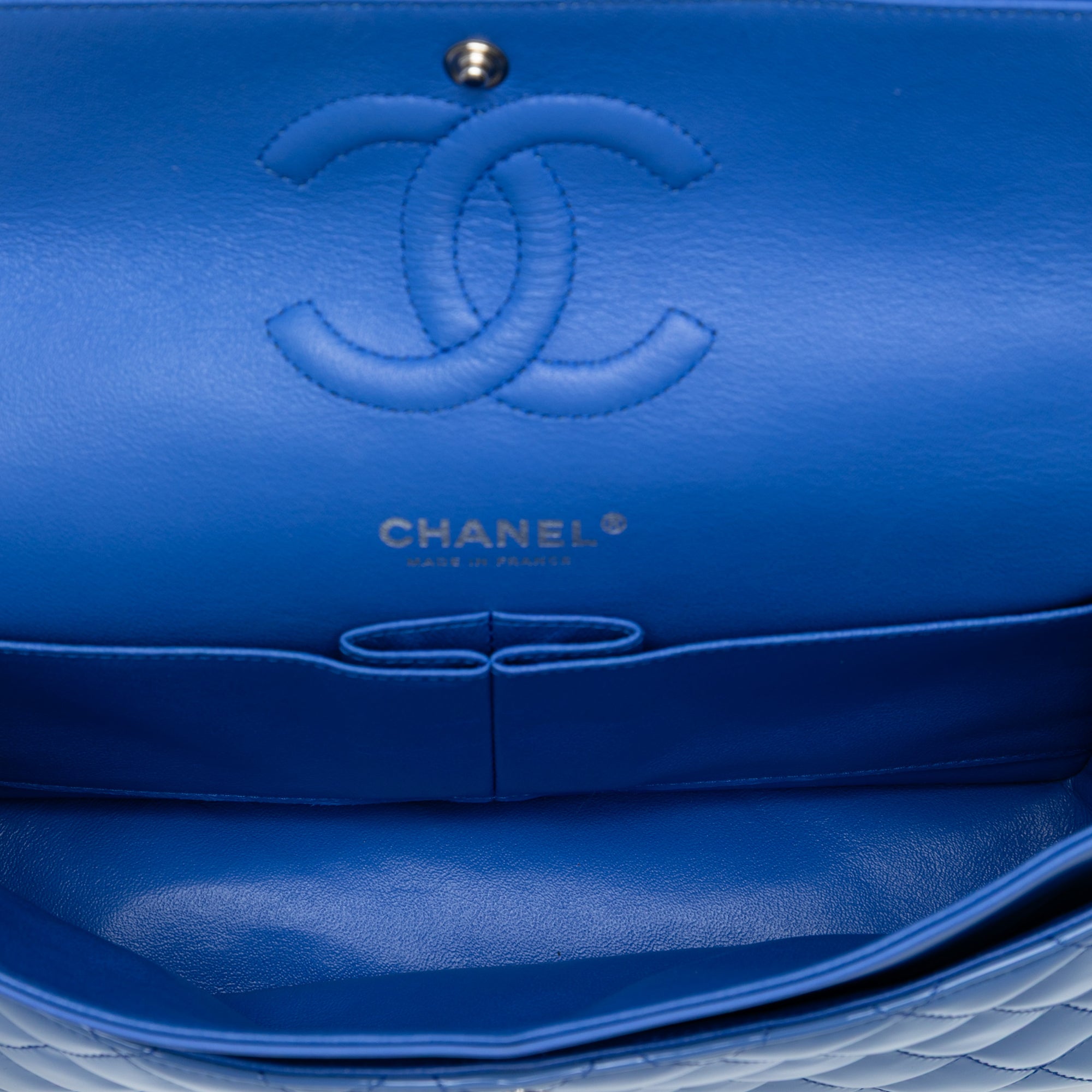 Chanel Medium Classic Patent Double Flap - image 4