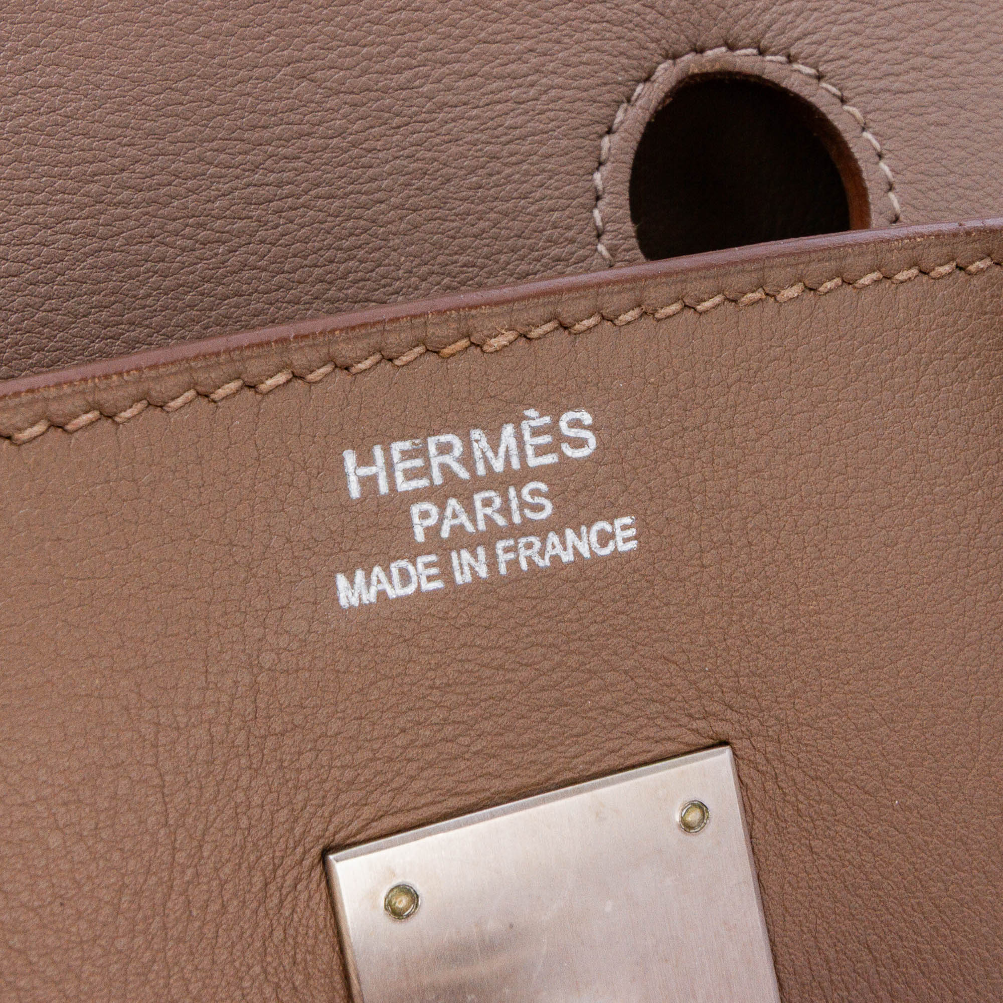 Hermès Tricolor Clemence and Swift Birkin Cascade Retourne 35 - image 6