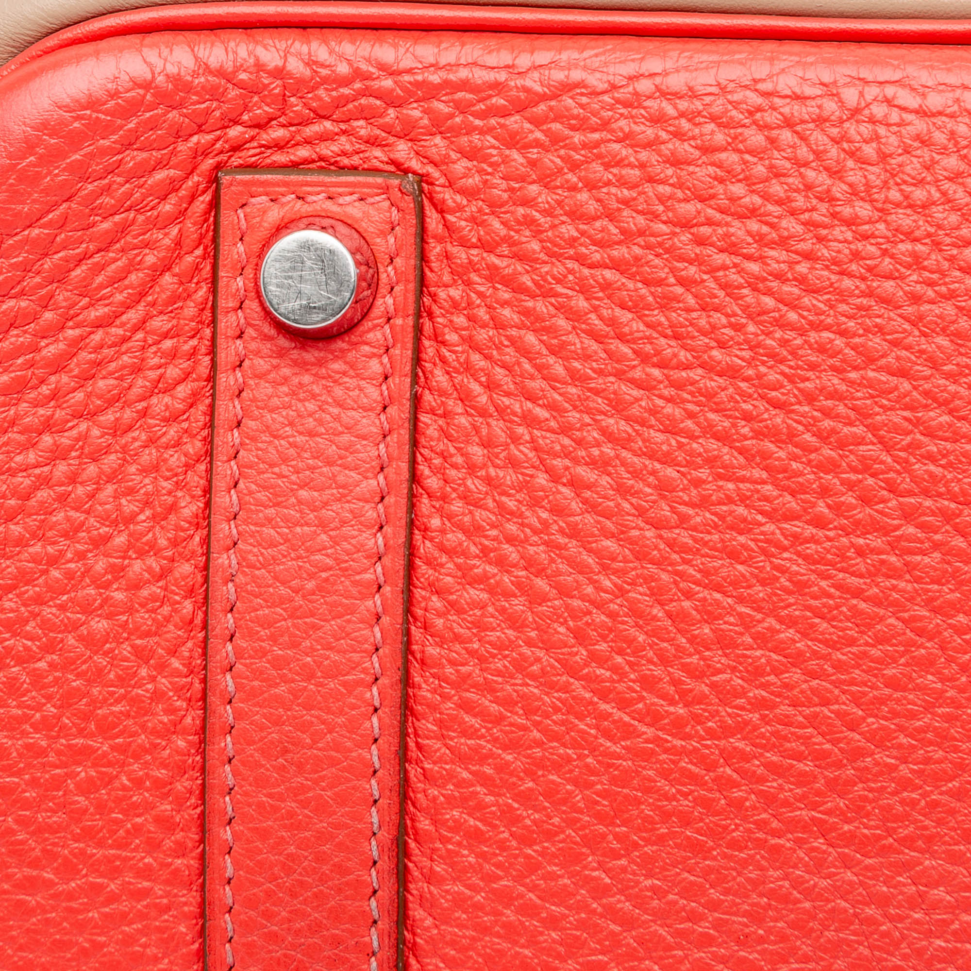 Hermès Tricolor Clemence and Swift Birkin Cascade Retourne 35 - image 8