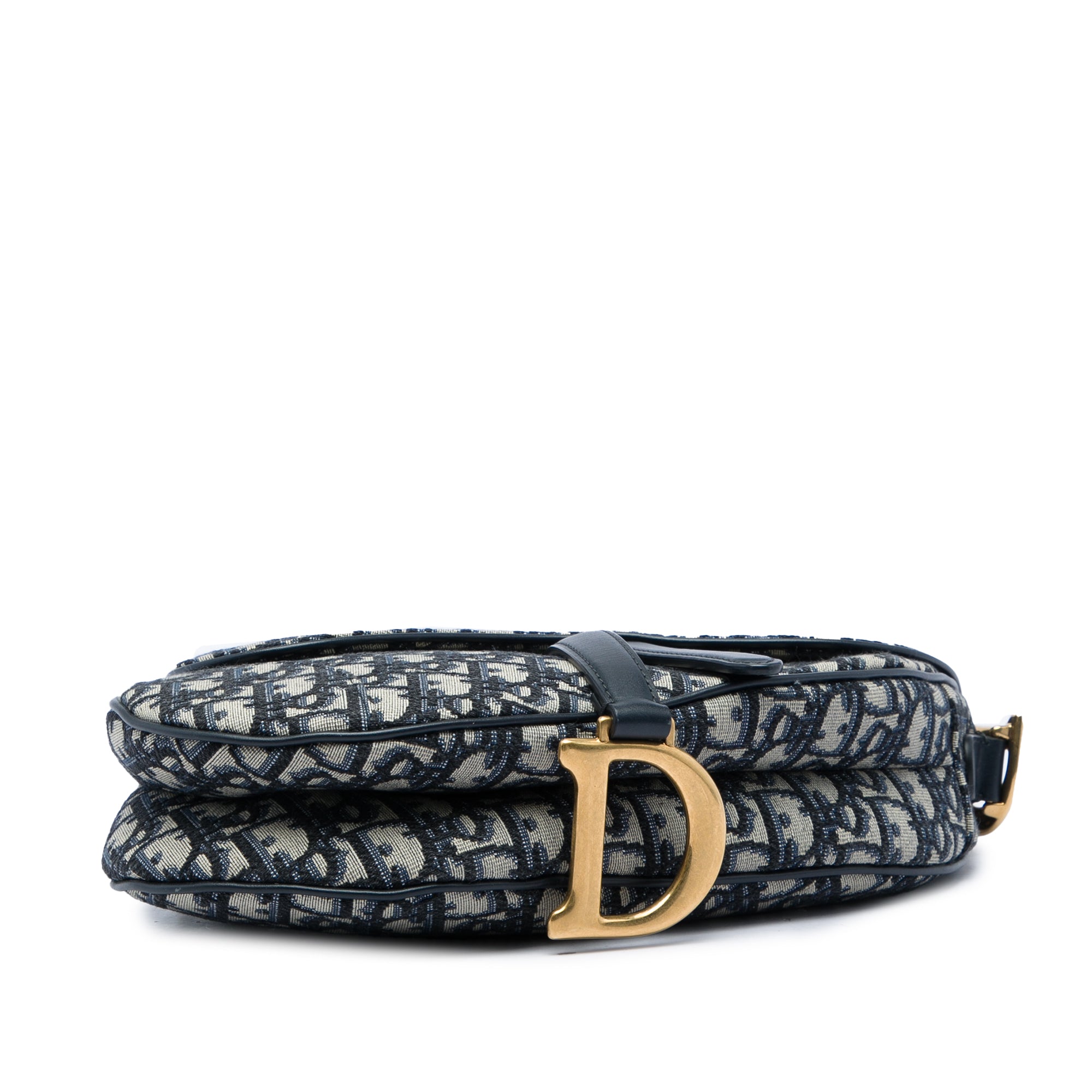 Dior Oblique Canvas Saddle Bag - image 3