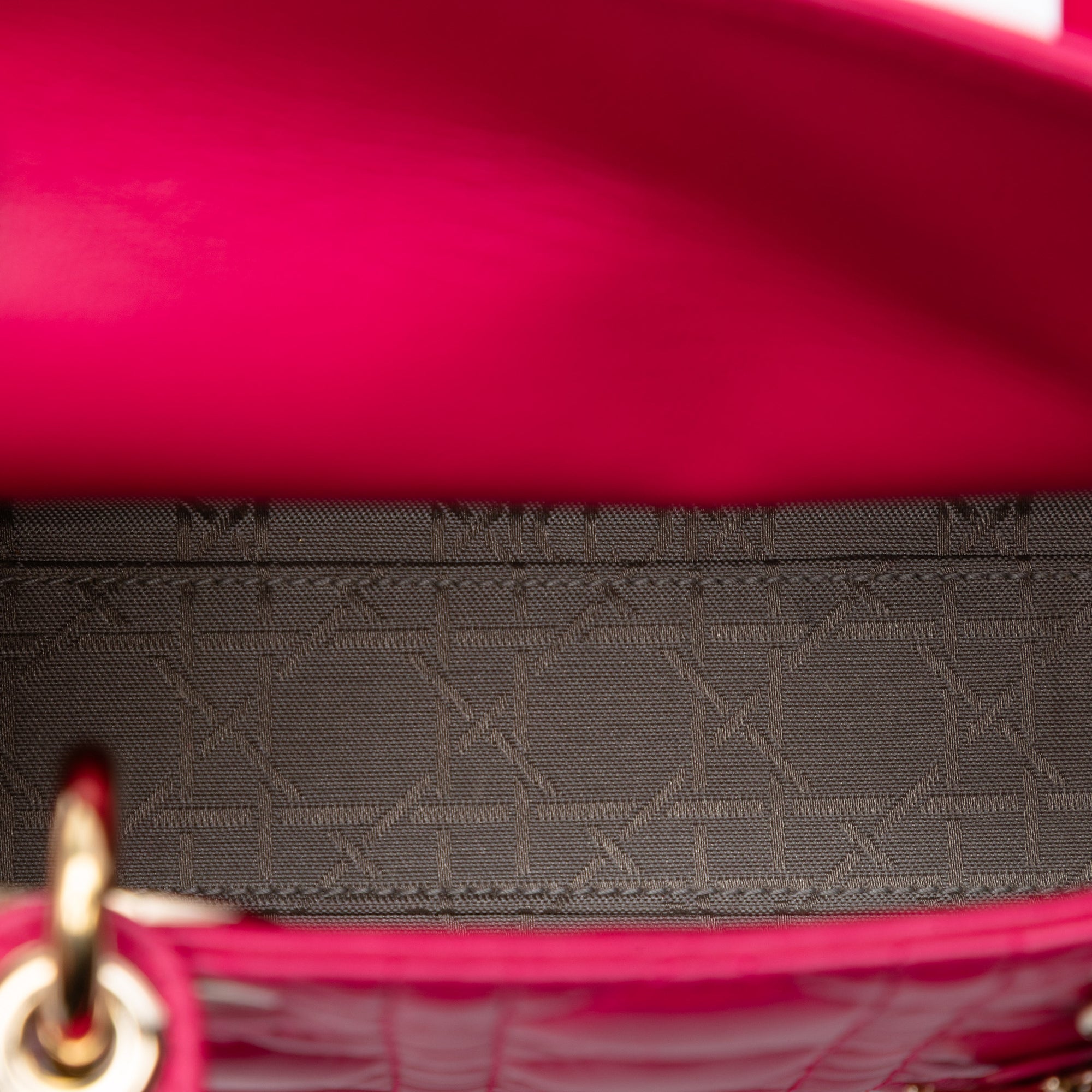 Dior Mini Lambskin Cannage Lady Dior - image 4