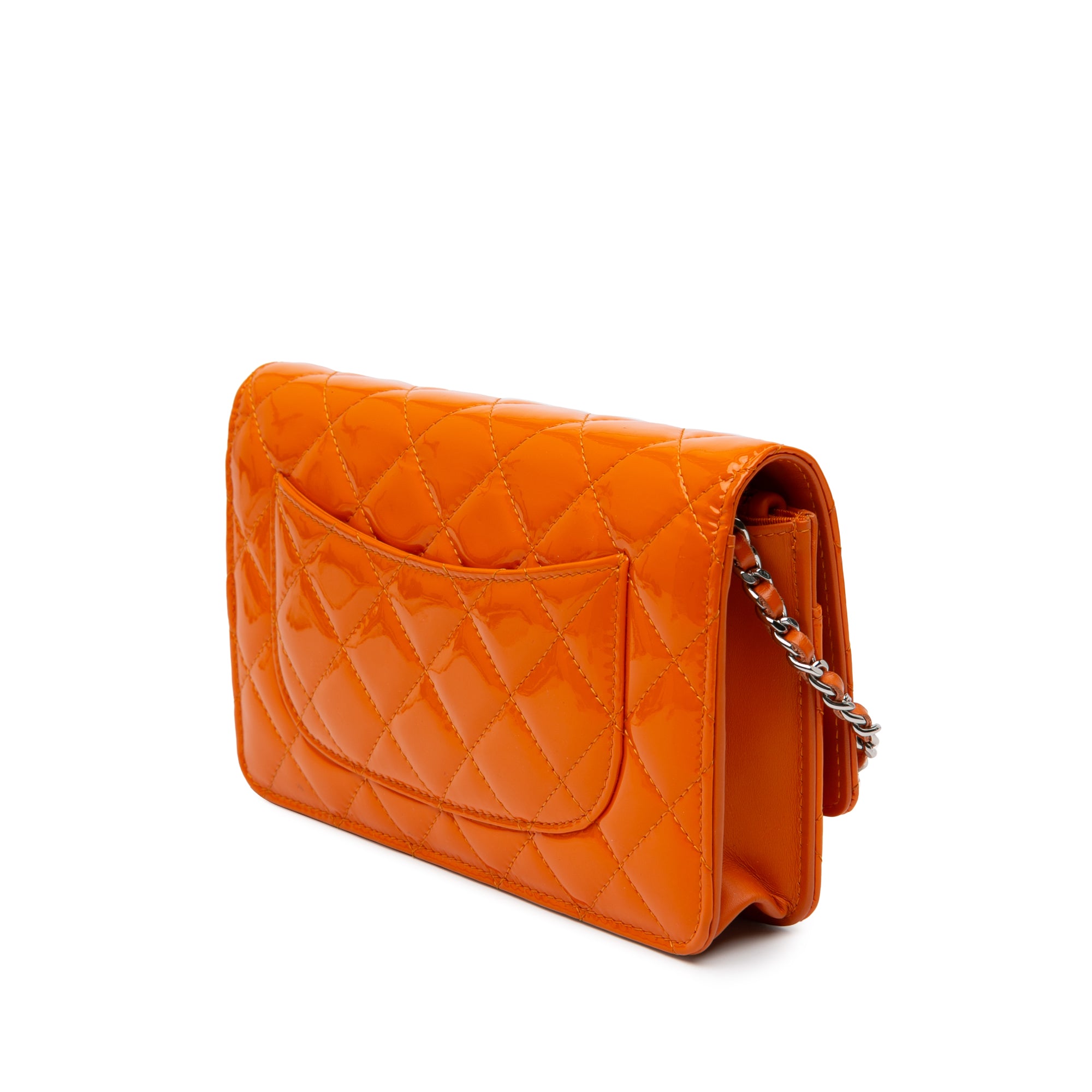 Chanel Classic Patent Wallet On Chain - image 2