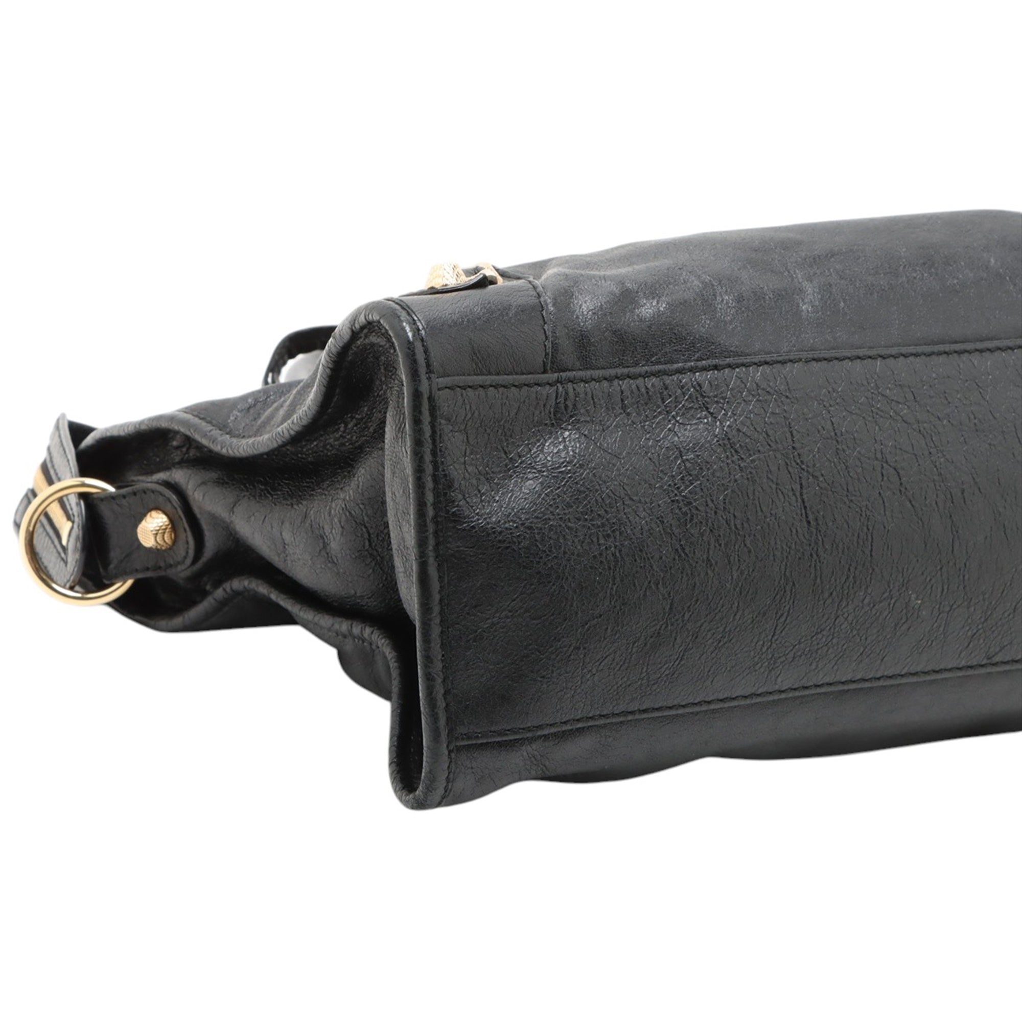 Balenciaga Lambskin Motocross Giant 21 Classic City Satchel - image 5
