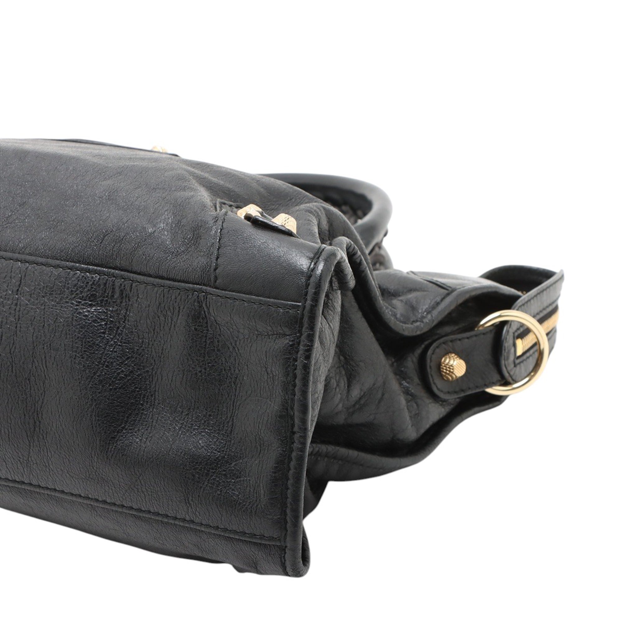 Balenciaga Lambskin Motocross Giant 21 Classic City Satchel - image 6