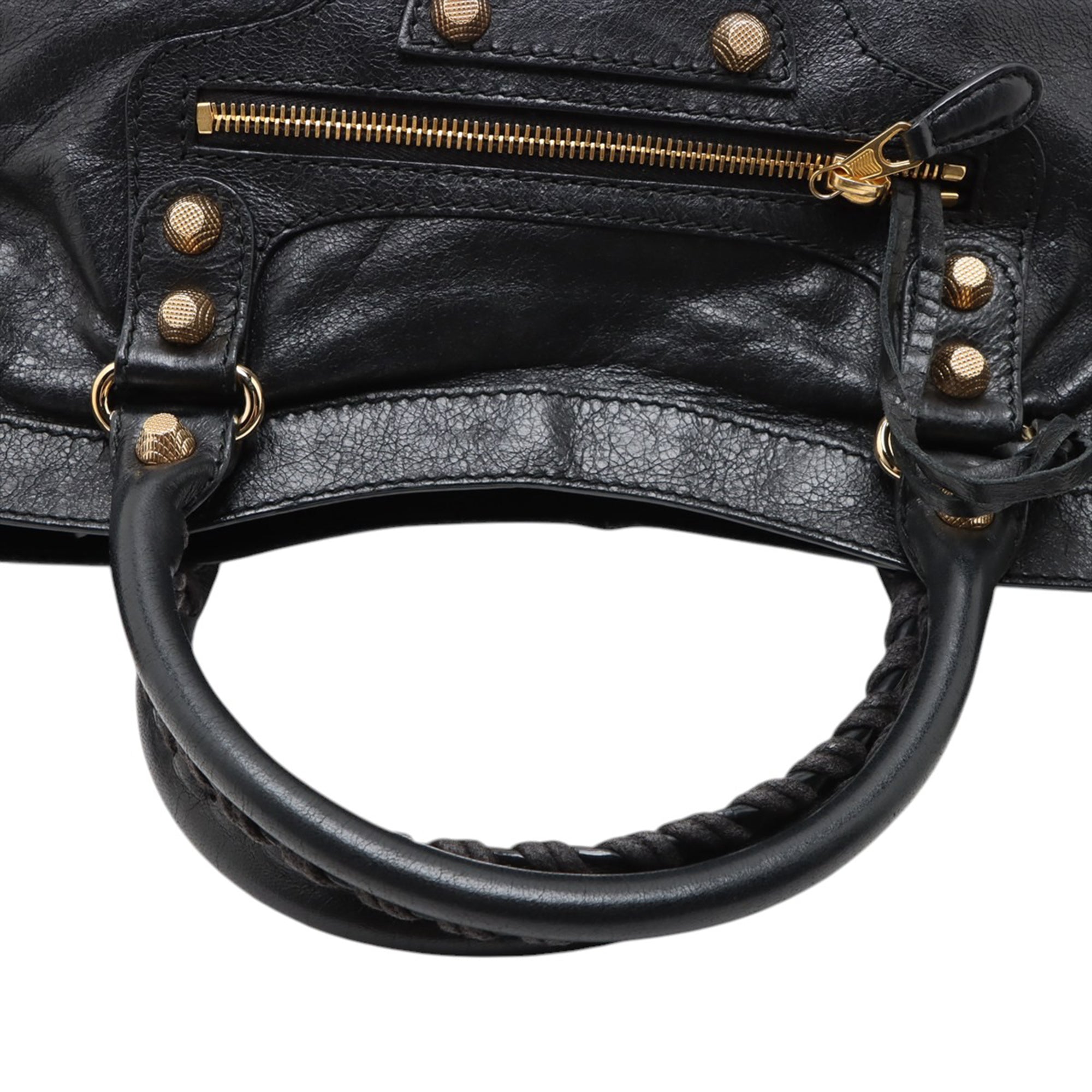 Balenciaga Lambskin Motocross Giant 21 Classic City Satchel - image 9