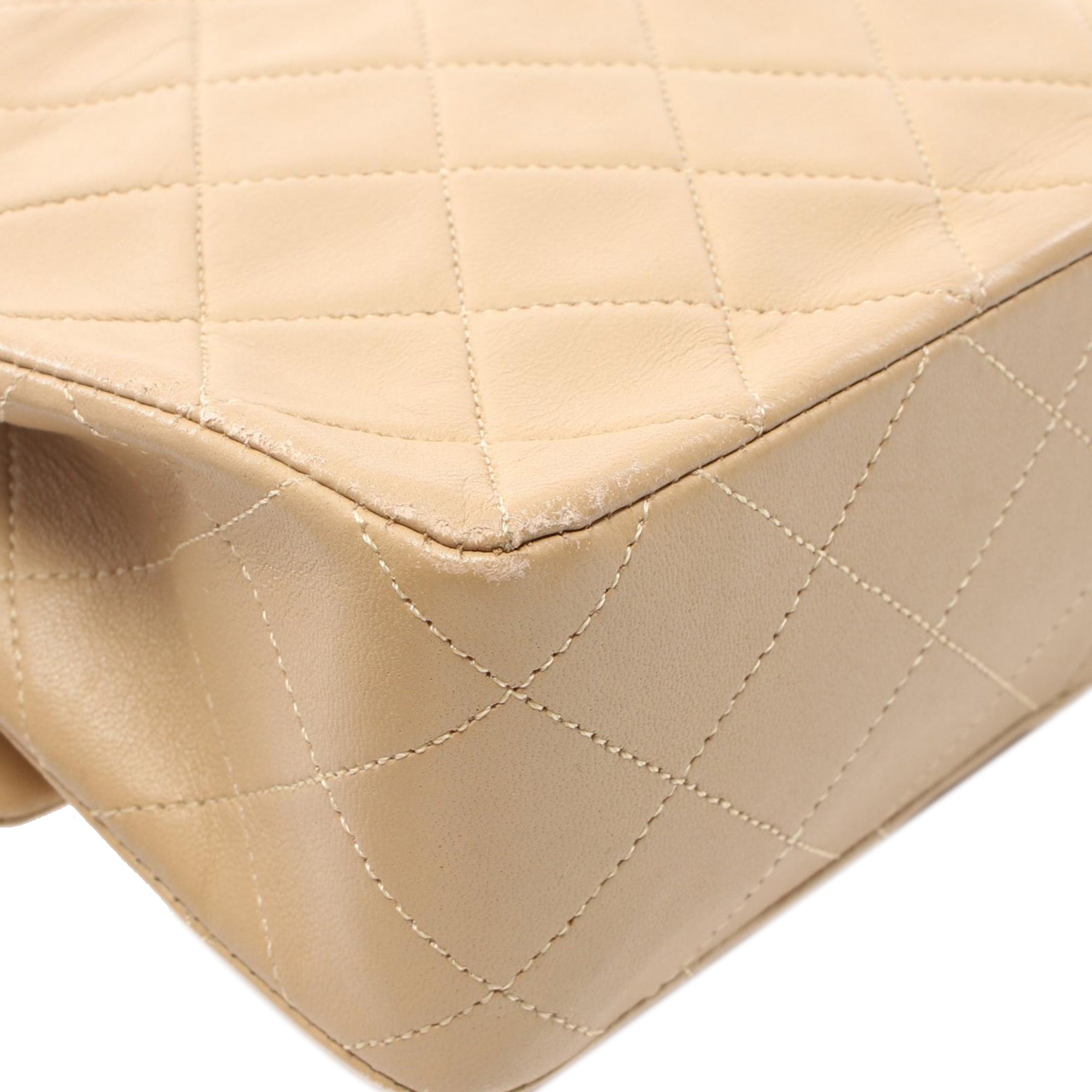 Chanel CC Quilted Lambskin Chain Flap - image 6