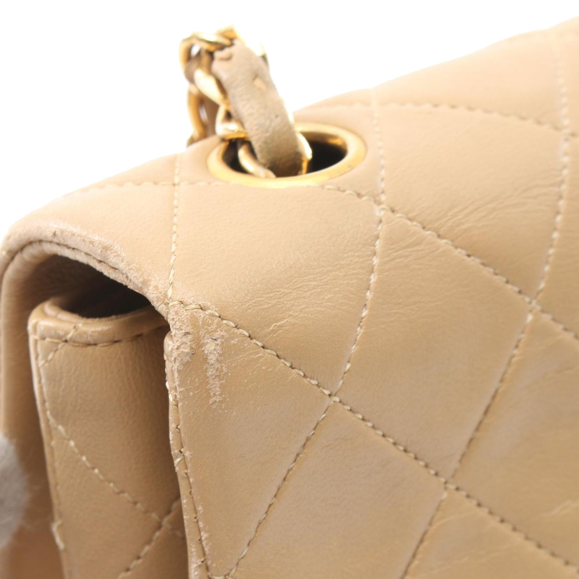 Chanel CC Quilted Lambskin Chain Flap - image 8