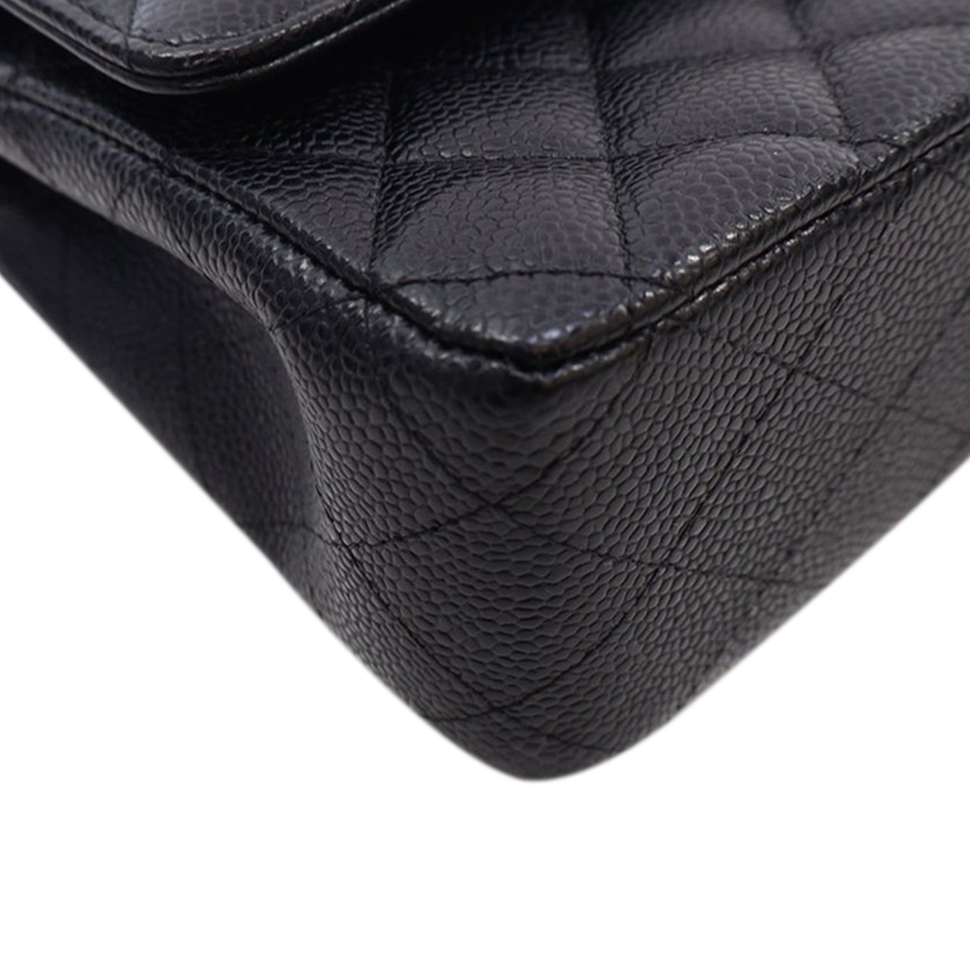 Chanel Medium Classic Caviar Double Flap - image 10