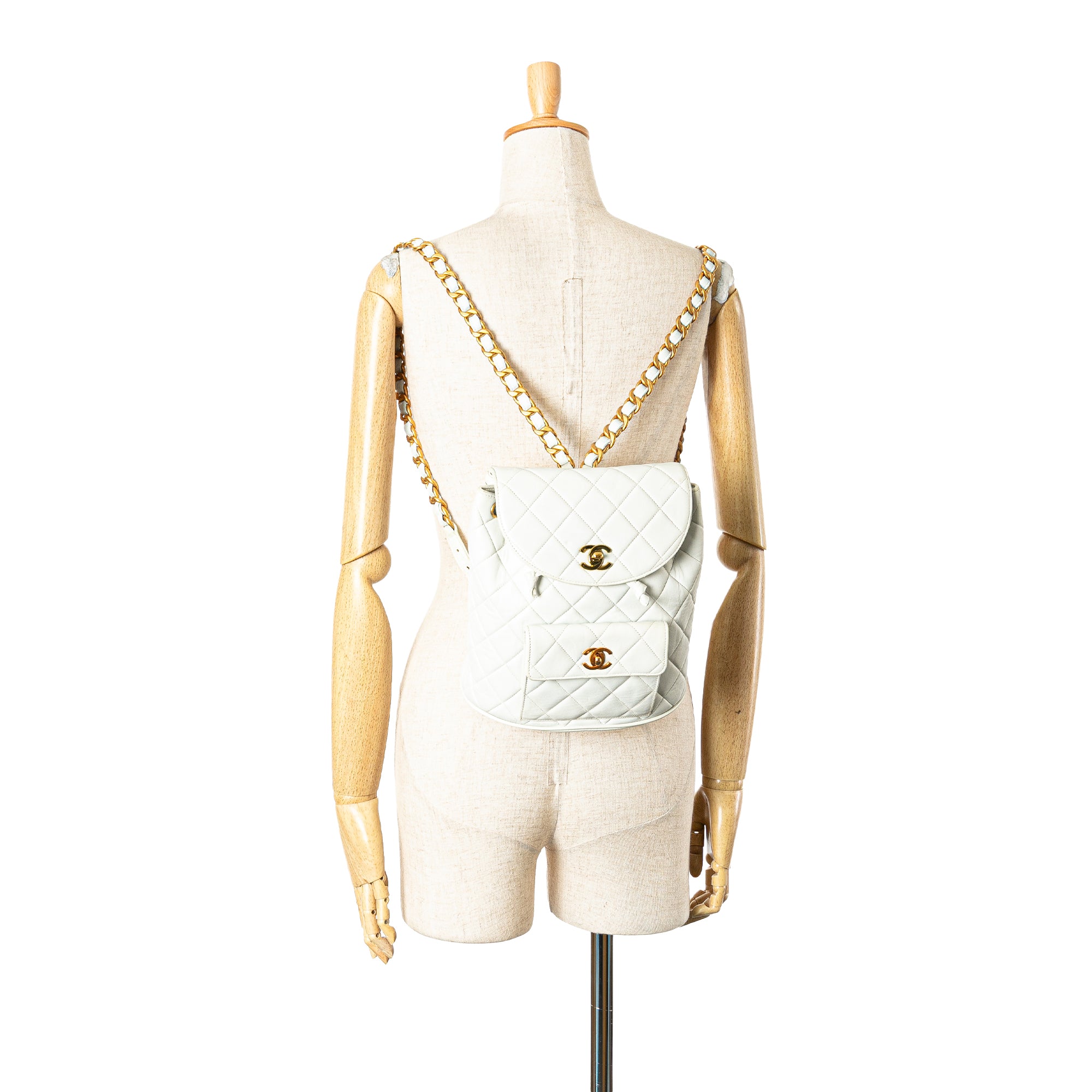 Chanel Medium Quilted Lambskin Duma Backpack - image 13