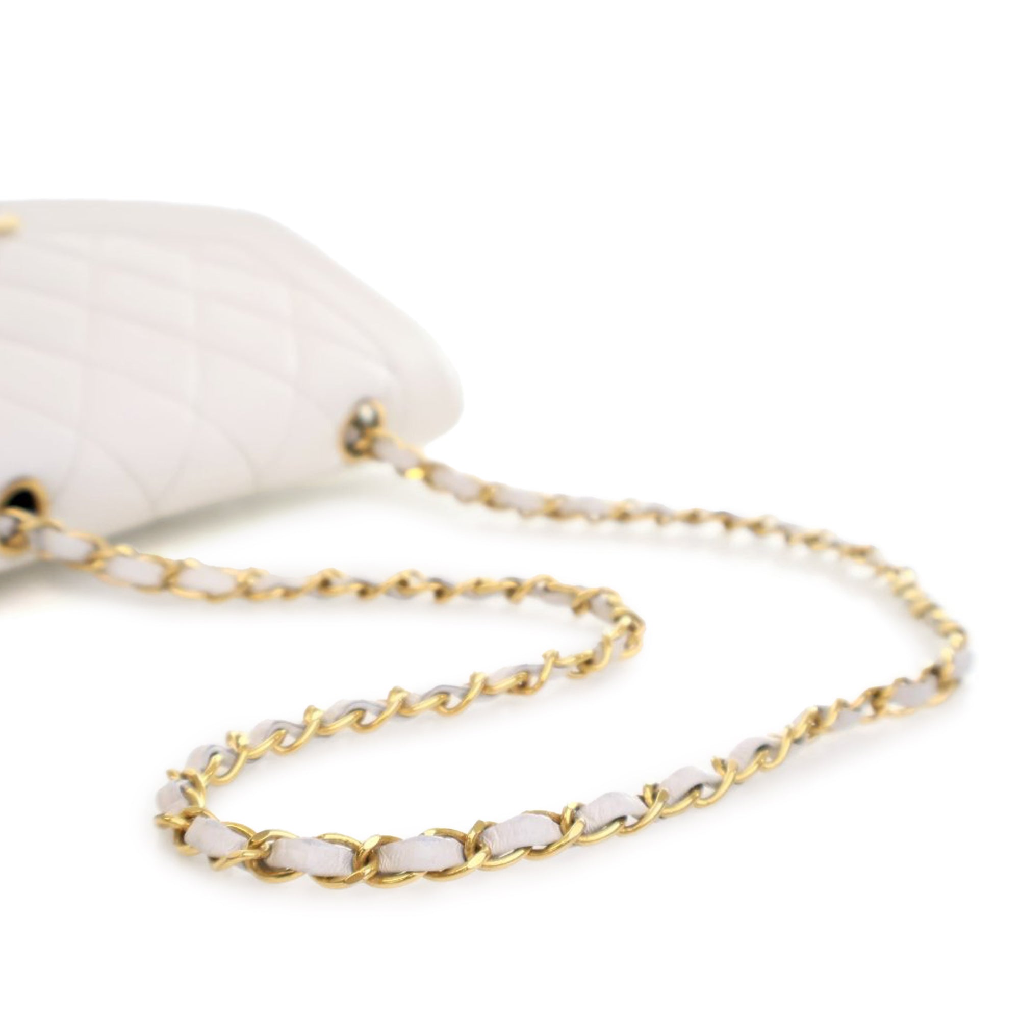 Chanel Small Lambskin Diana Flap - image 15