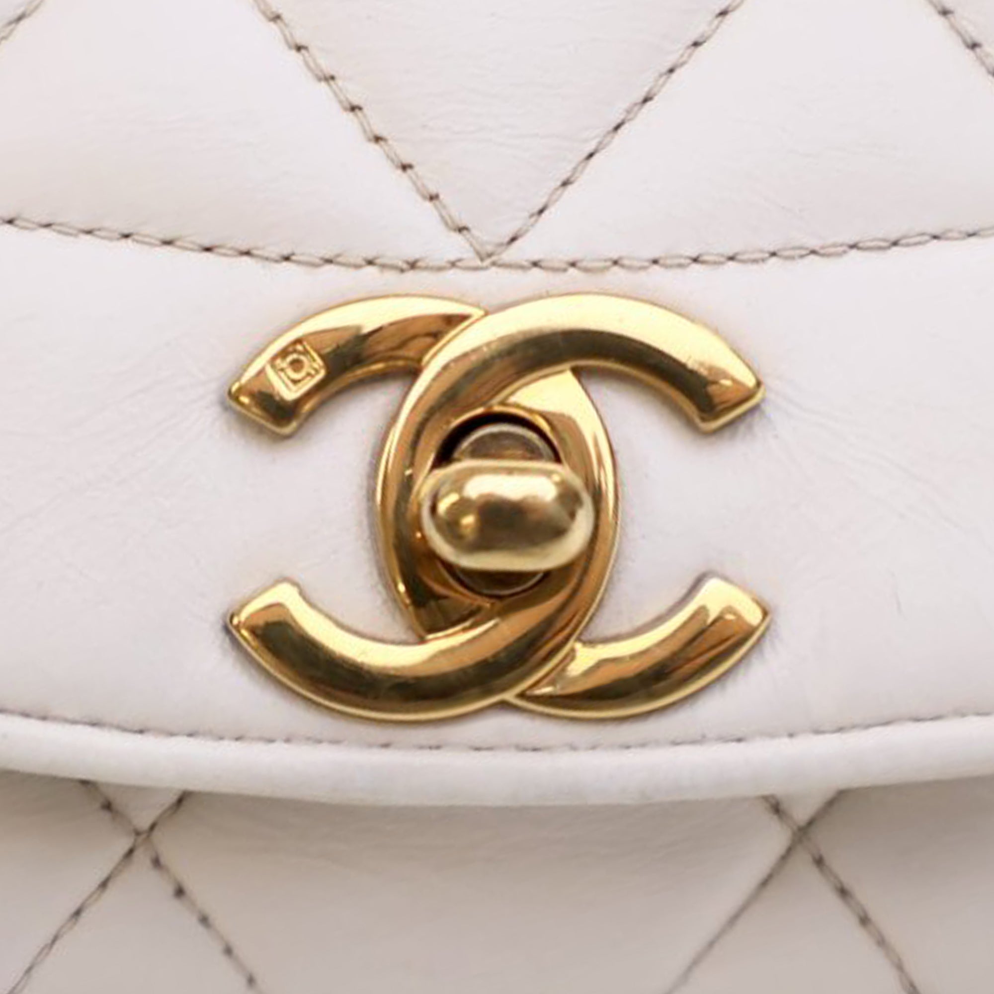 Chanel Small Lambskin Diana Flap - image 5