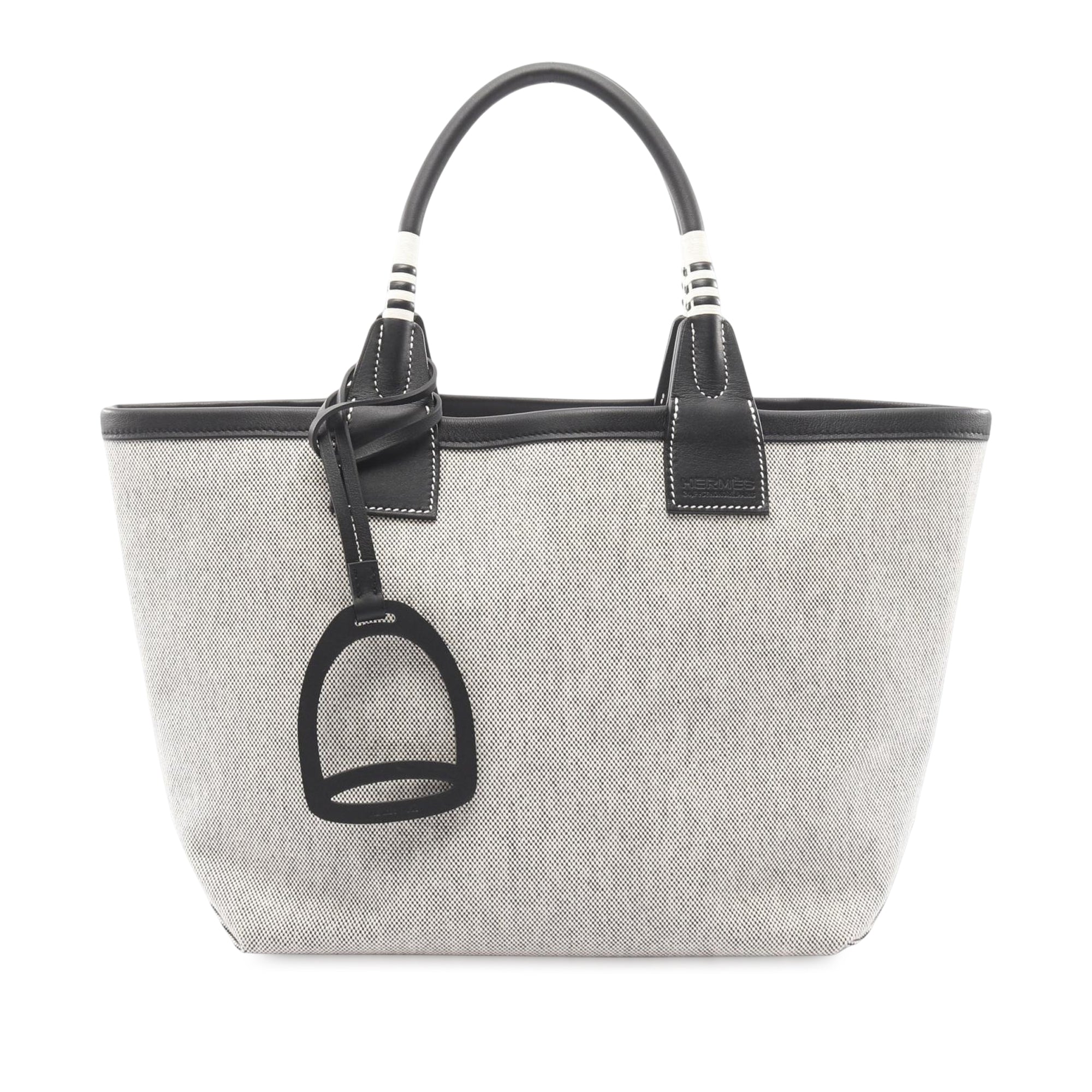 Hermès Toile Sac Steeple 25 - image 1