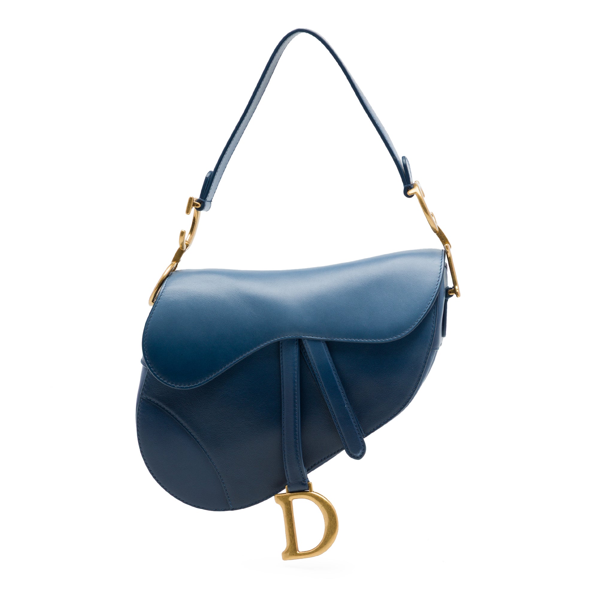 Dior Gradient Calfskin Saddle Bag - image 1