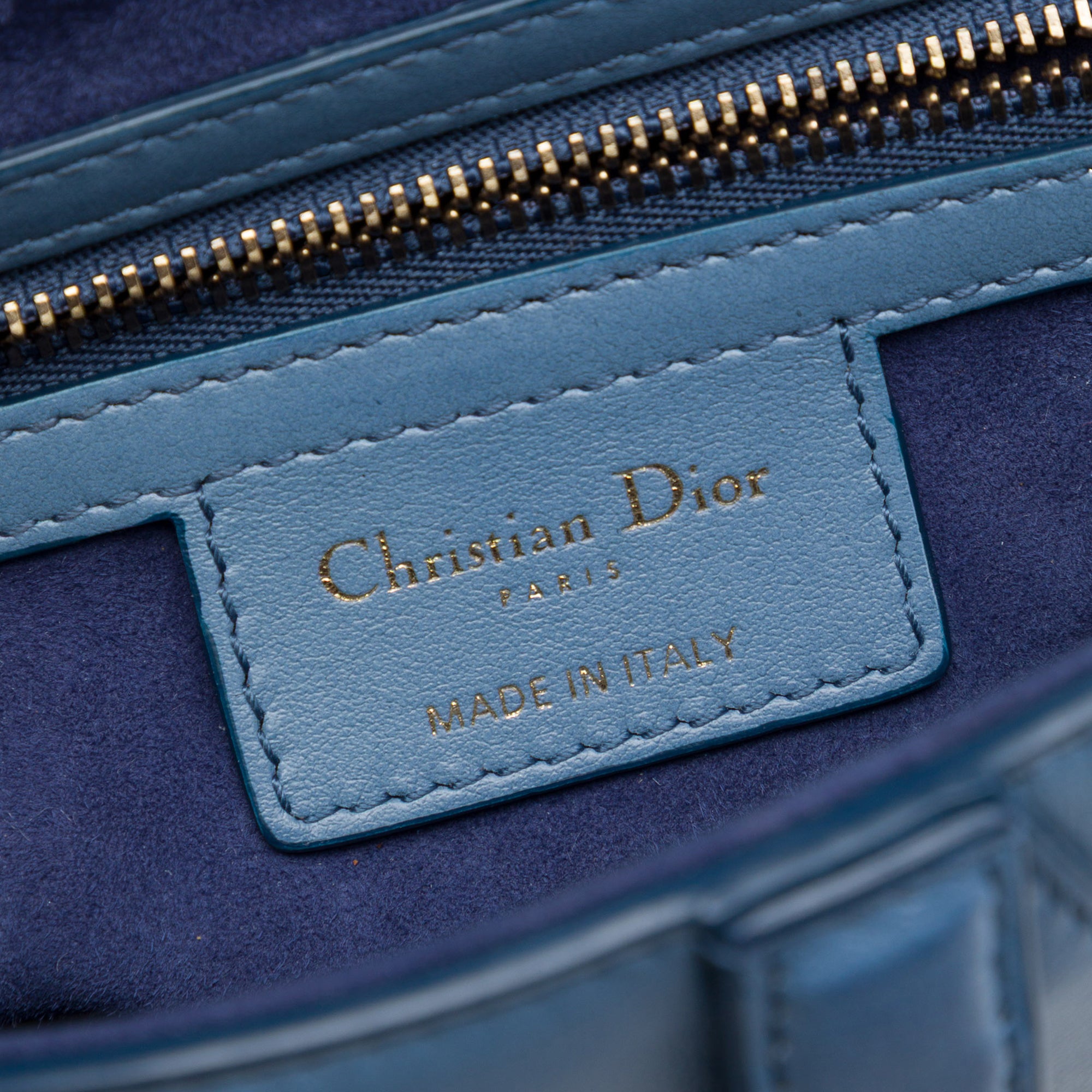 Dior Gradient Calfskin Saddle Bag - image 5