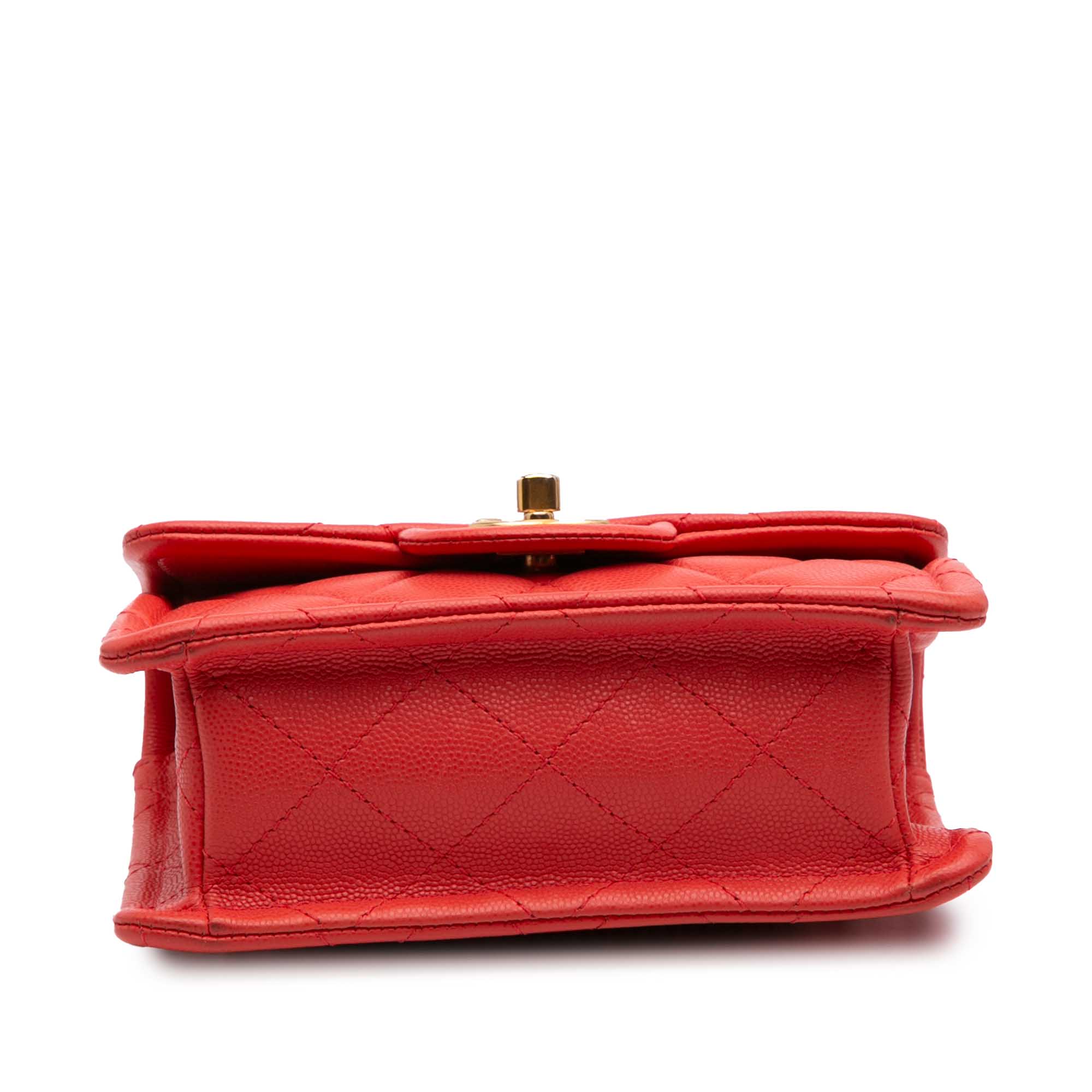 Chanel Mini Quilted Caviar Sweet Flap - image 3