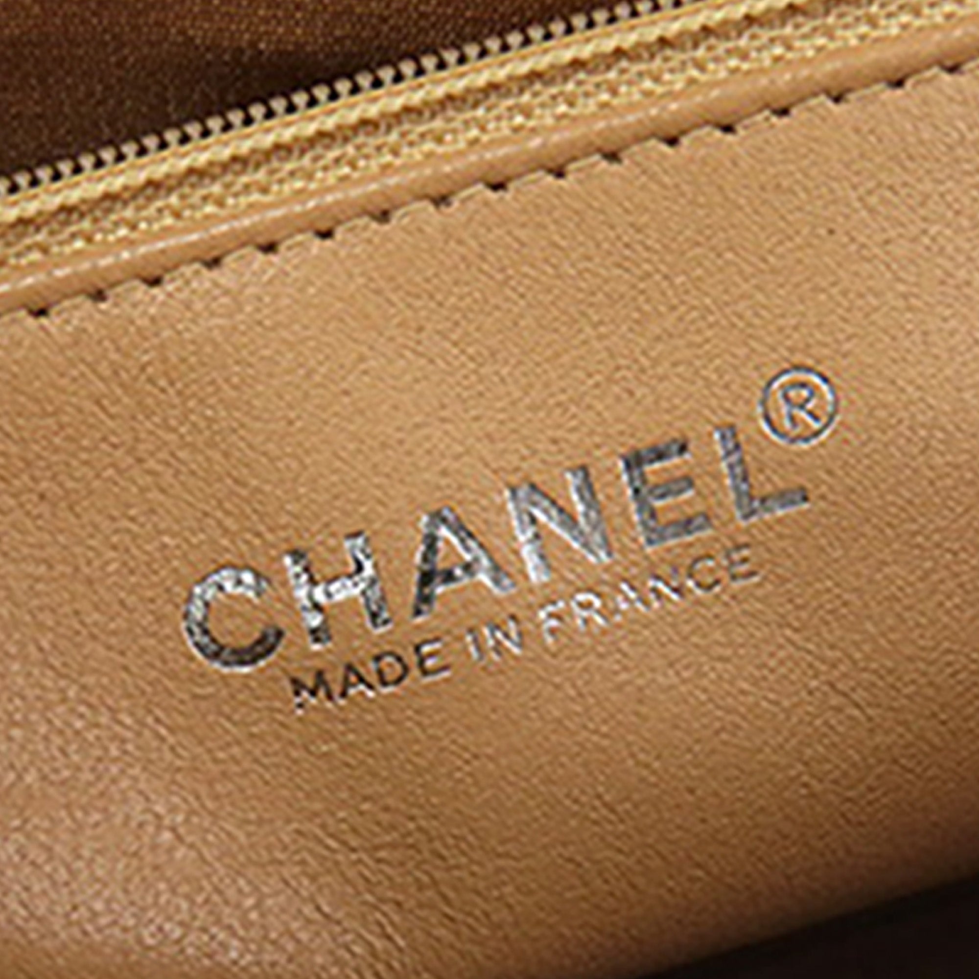 Chanel CC Caviar Mademoiselle Chain Shopping Tote - image 5