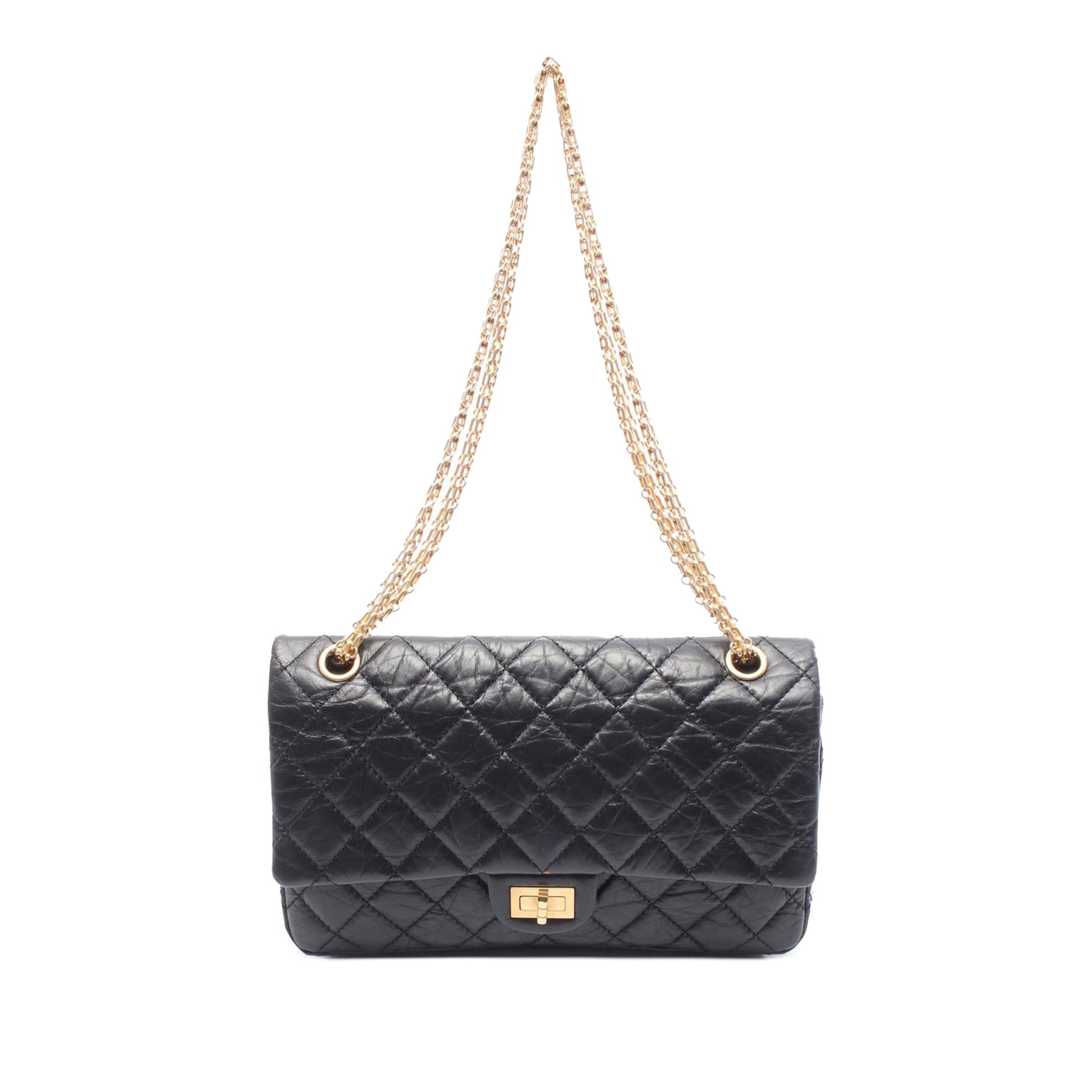 Chanel Quilted Aged Calfskin Reissue 2.55 Double Flap 226 - image 1
