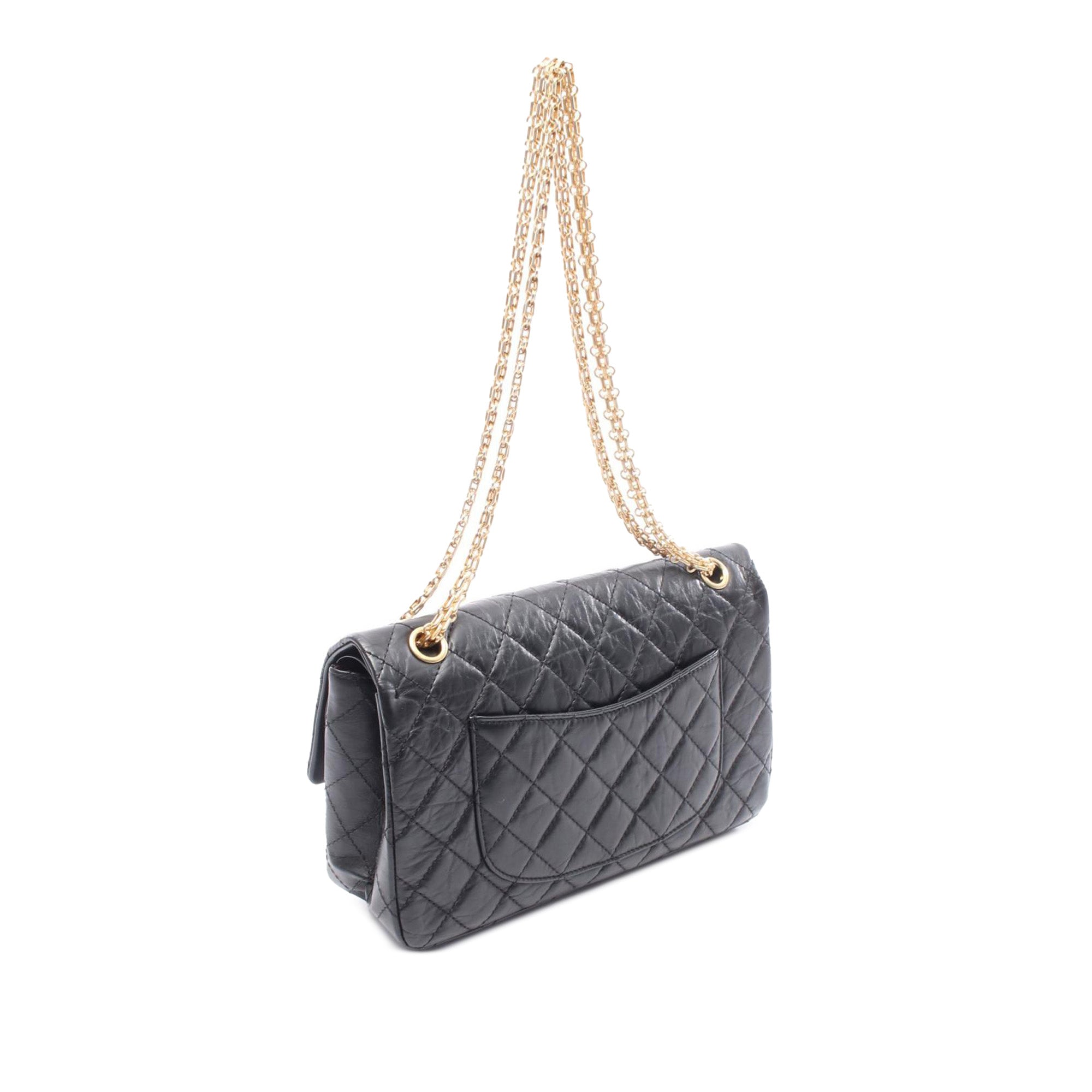 Chanel Quilted Aged Calfskin Reissue 2.55 Double Flap 226 - image 2