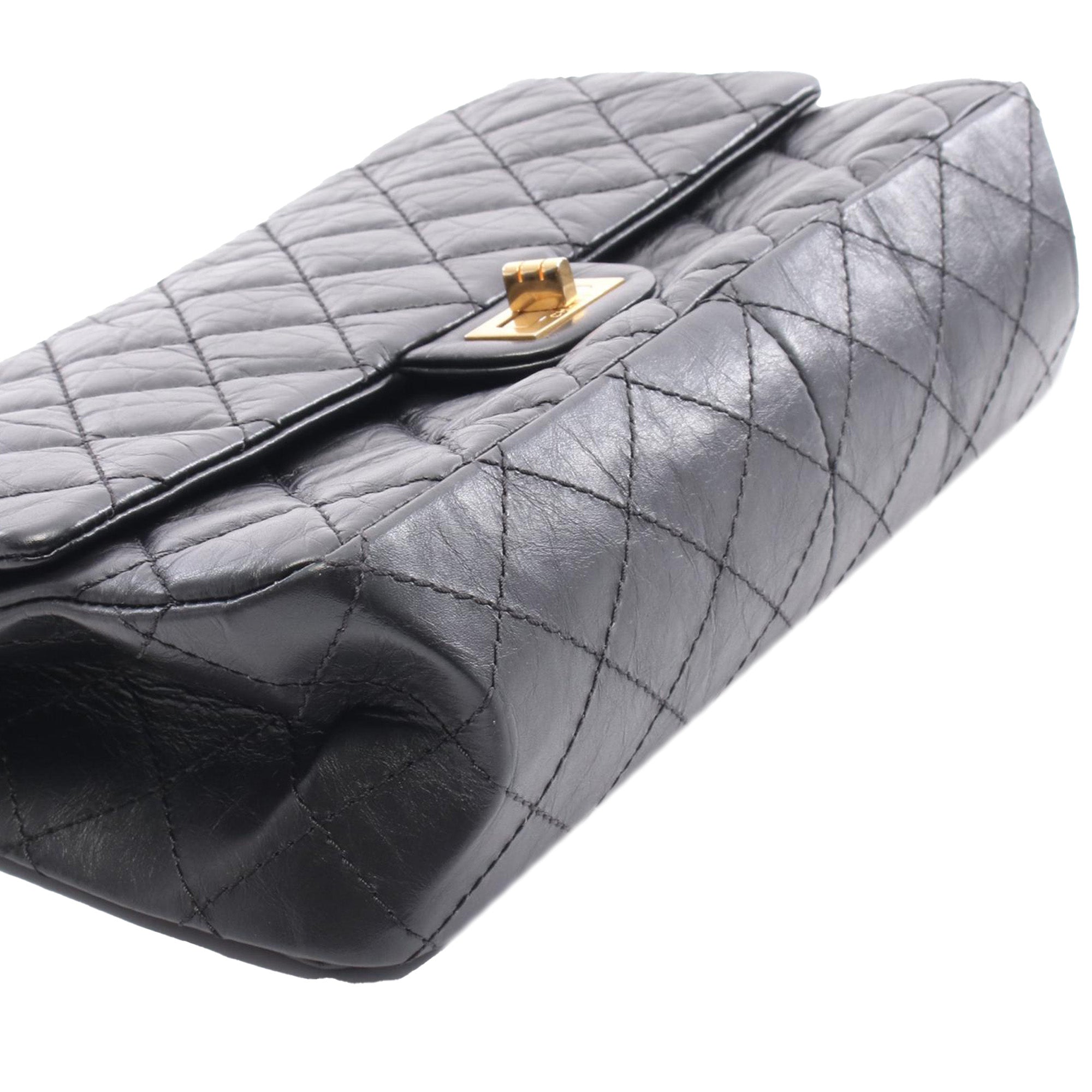 Chanel Quilted Aged Calfskin Reissue 2.55 Double Flap 226 - image 8