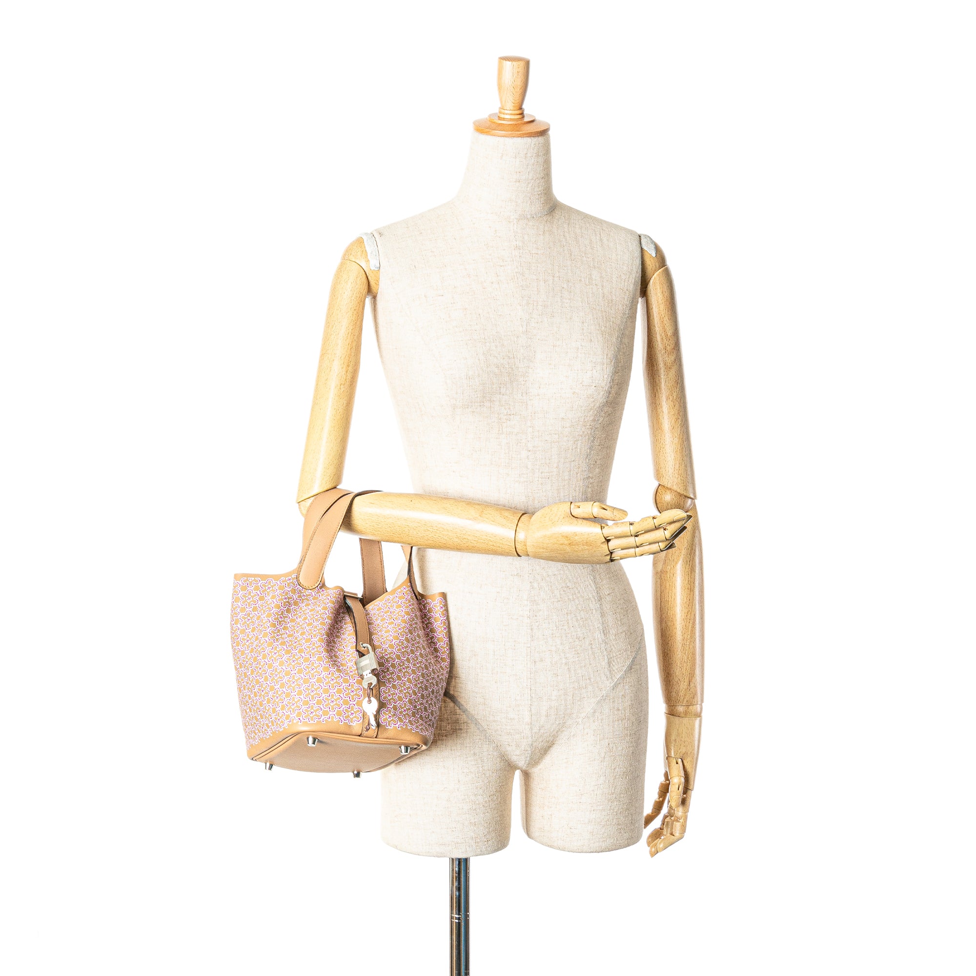 Hermès Swift Lucky Daisy Picotin Lock 18 - image 8