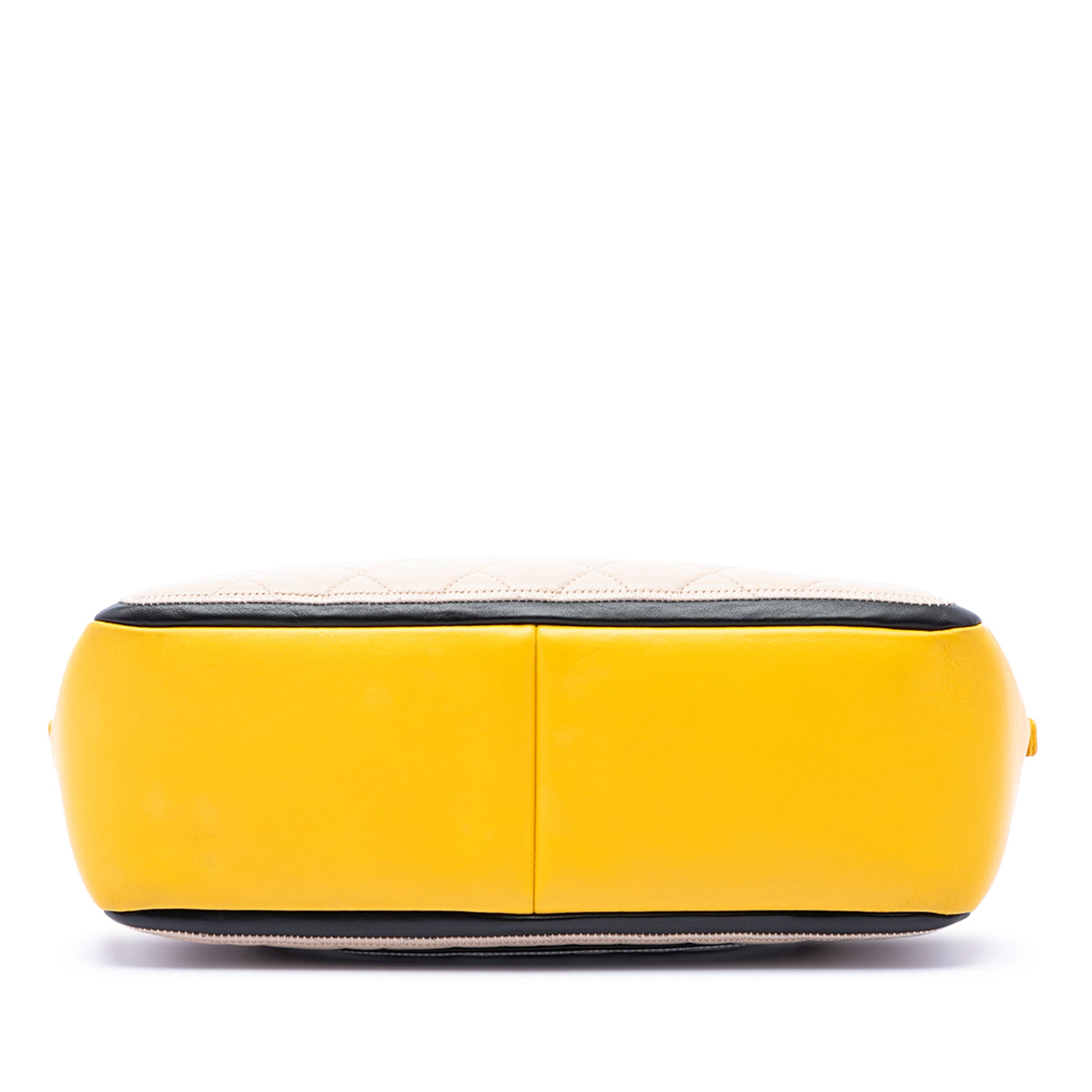 Chanel Tricolor Quilted Lambskin Graphic Camera Case Bag - image 3