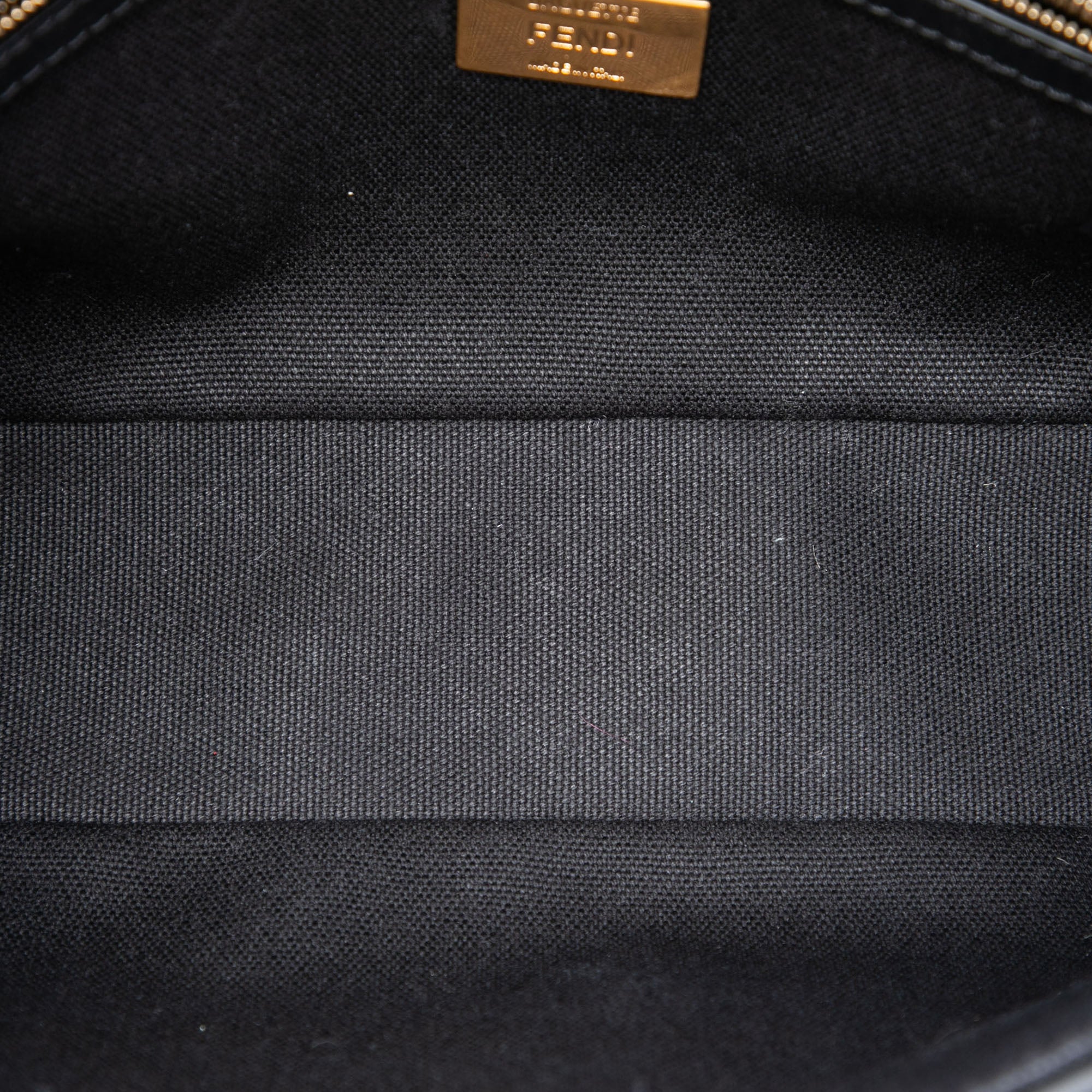 Fendi Zucca Embroidered Canvas Baguette Satchel - image 4