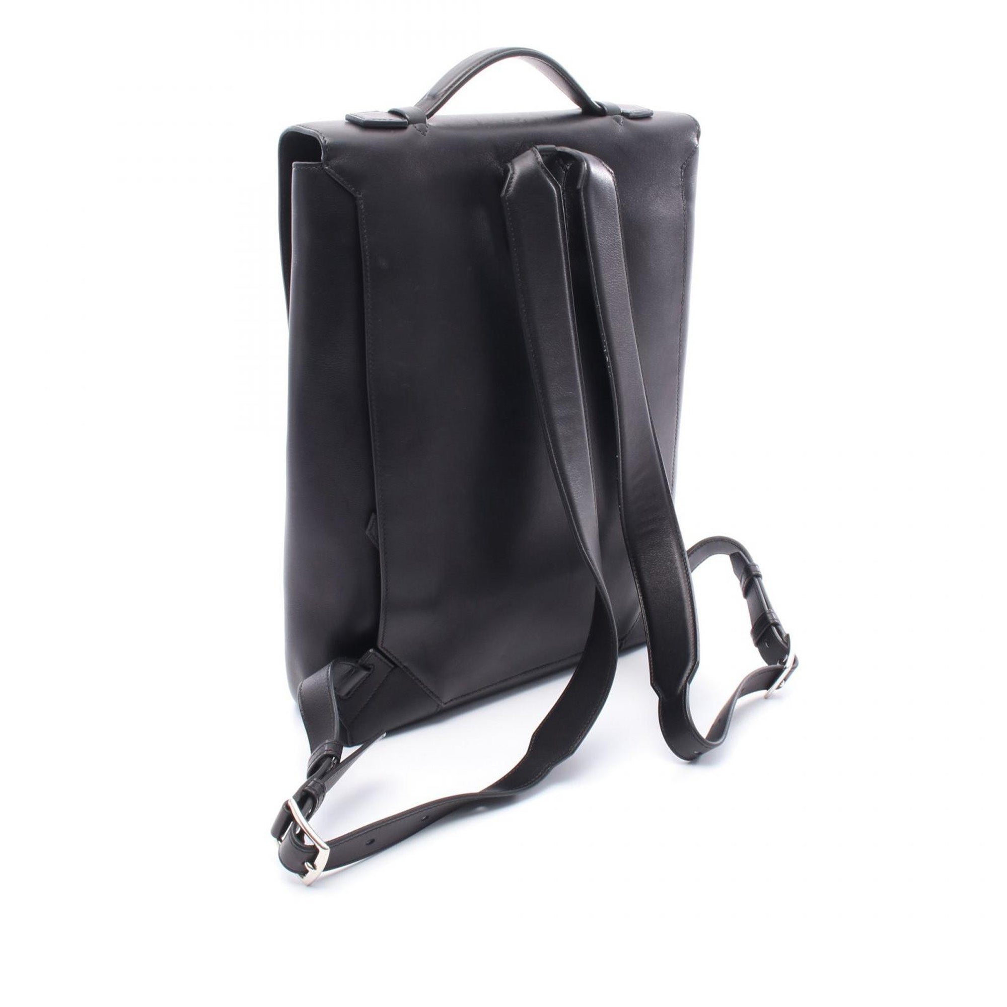Hermès HERMES flash Rucksack Backpack H074779CK89 Evergrain Black Used mens - image 2